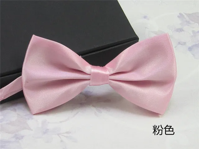 2017 Men's Ties Fashion Tuxedo Classic Mixed Solid Color Butterfly Tie Wedding Party Bowtie Bow Tie Ties for Men Gravata LD8006