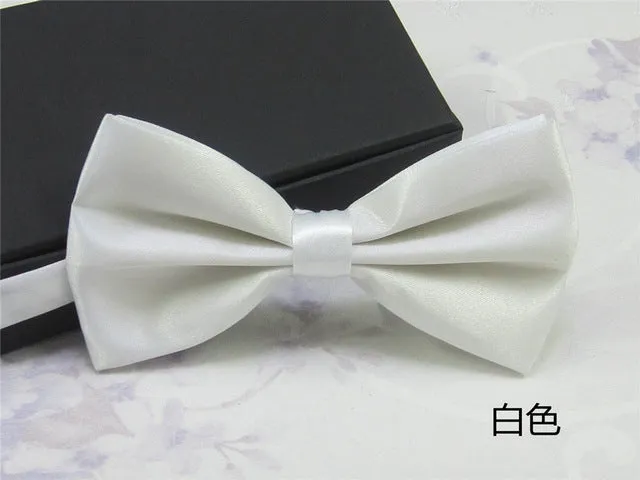 2017 Men's Ties Fashion Tuxedo Classic Mixed Solid Color Butterfly Tie Wedding Party Bowtie Bow Tie Ties for Men Gravata LD8006