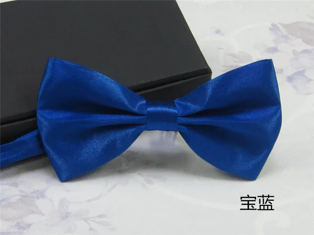 2017 Men's Ties Fashion Tuxedo Classic Mixed Solid Color Butterfly Tie Wedding Party Bowtie Bow Tie Ties for Men Gravata LD8006