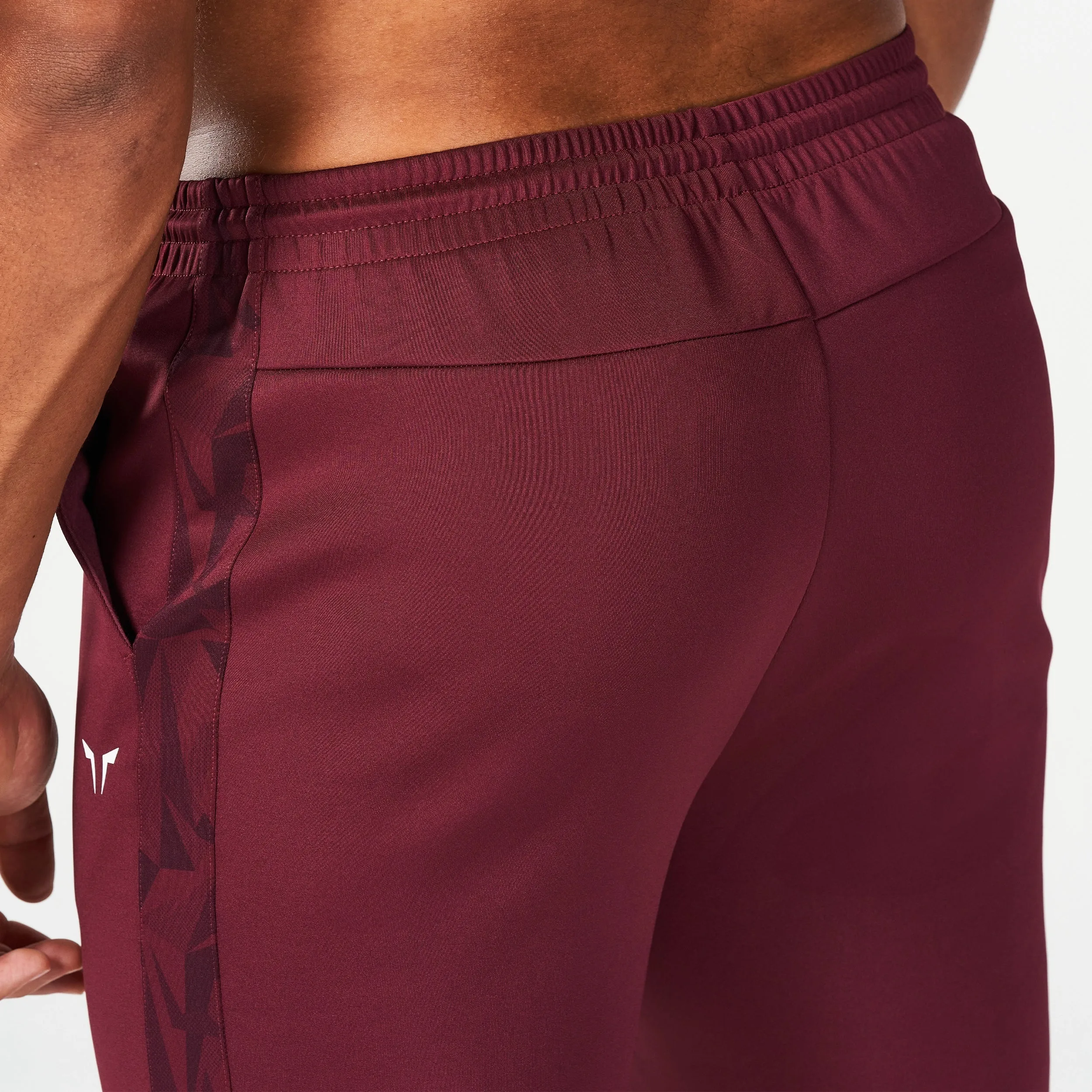 Active Tapered Pants - Burgundy