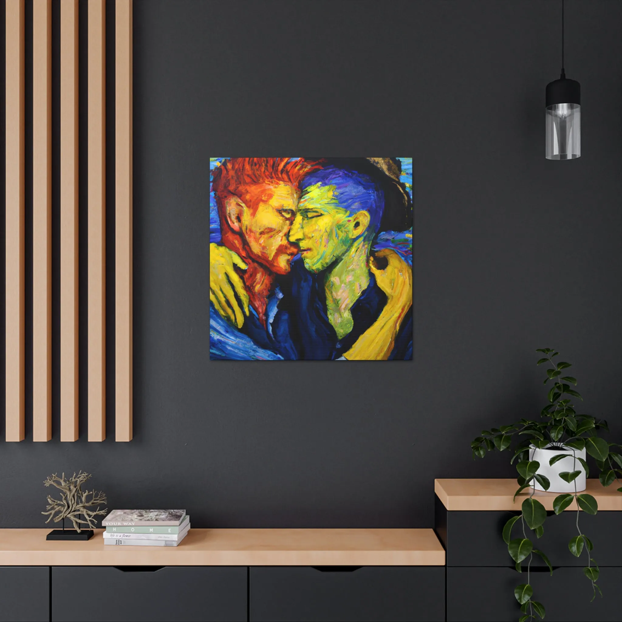 AgostinoFresco - Gay Couple Wall Art