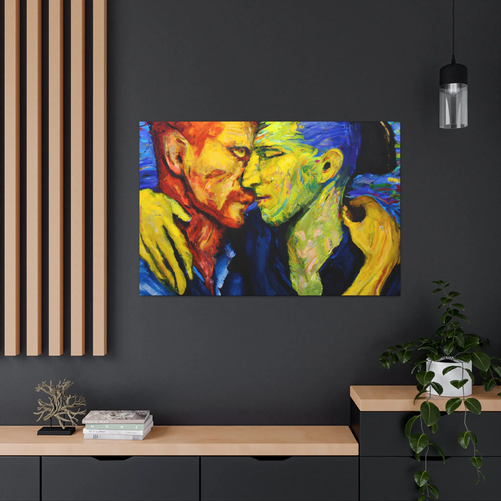 AgostinoFresco - Gay Couple Wall Art