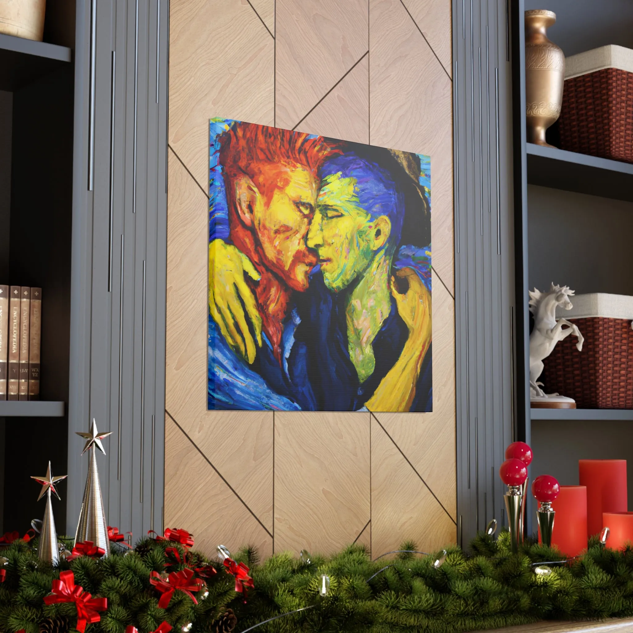 AgostinoFresco - Gay Couple Wall Art