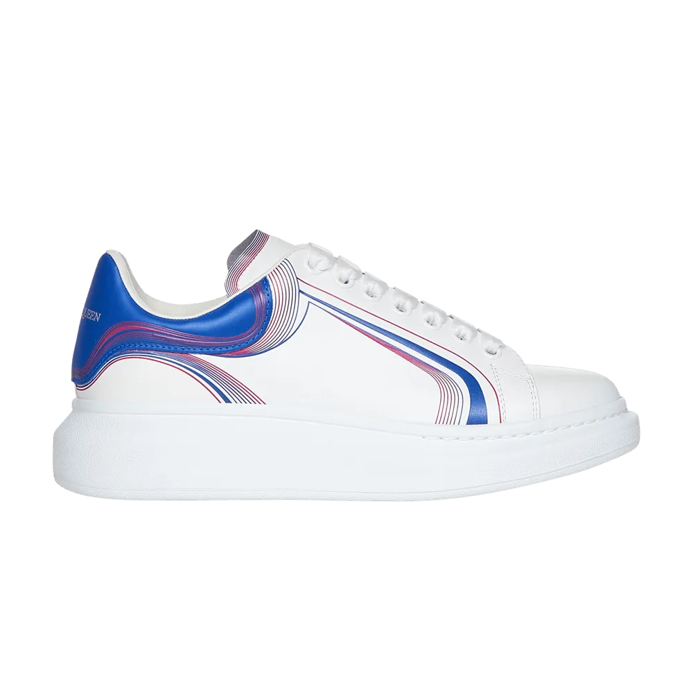 Alexander McQueen Oversized Sneaker 'Curve Tech - Blue Red'