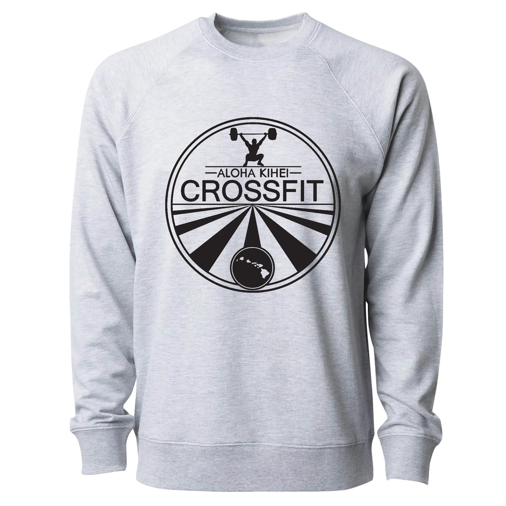 Mens Standard Crew Neck CrossFit Shirt - Aloha Kihei Style