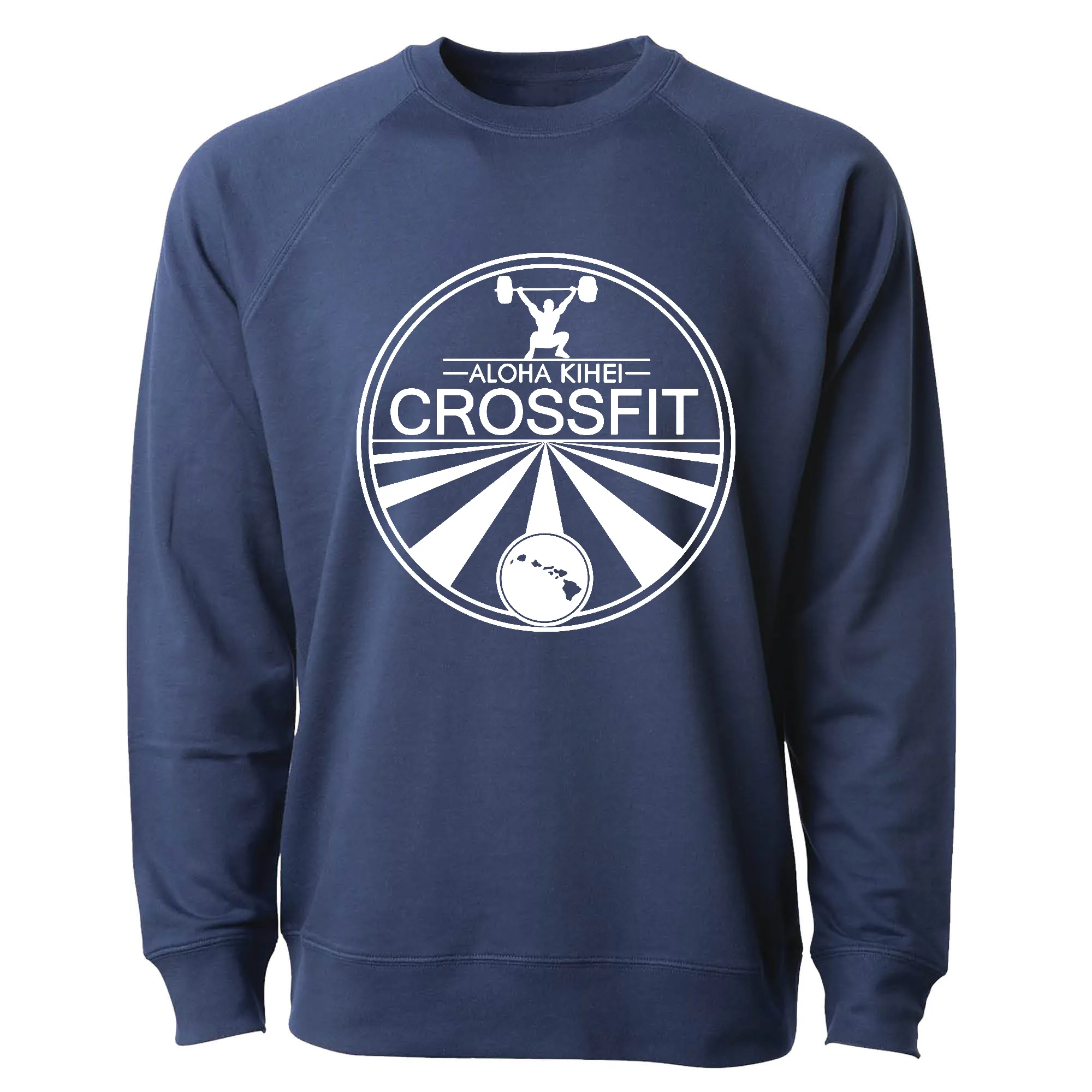 Mens Standard Crew Neck CrossFit Shirt - Aloha Kihei Style