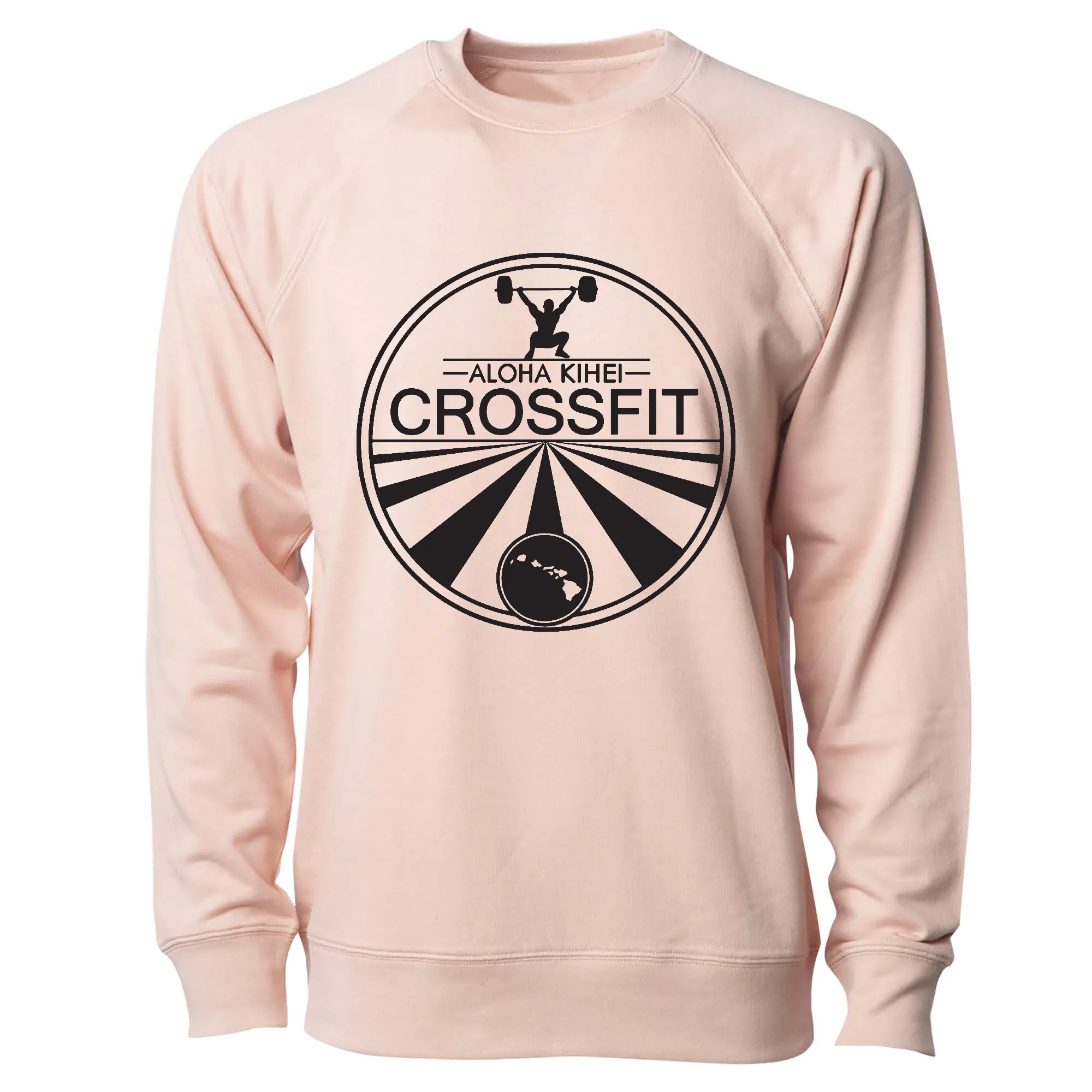 Mens Standard Crew Neck CrossFit Shirt - Aloha Kihei Style