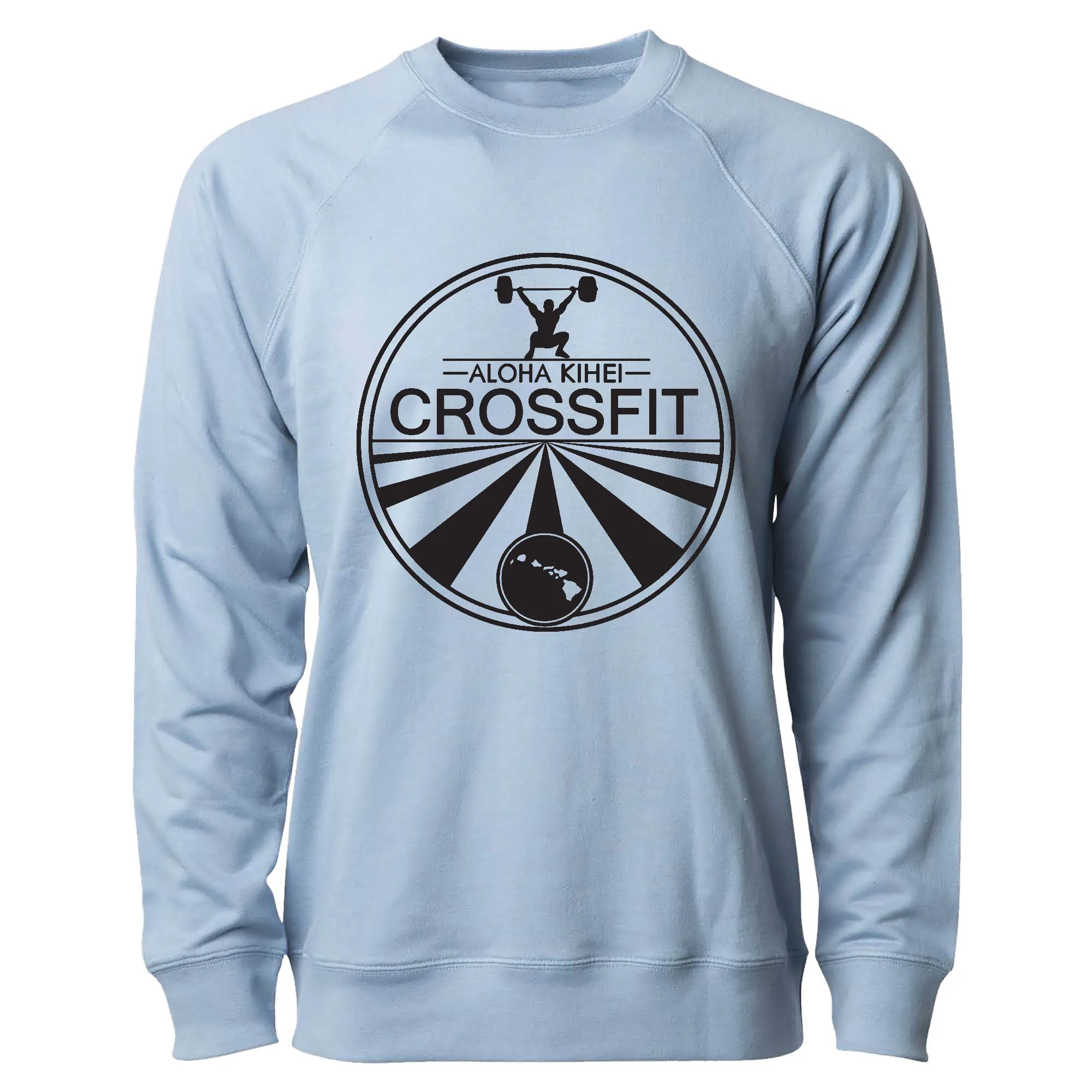 Mens Standard Crew Neck CrossFit Shirt - Aloha Kihei Style