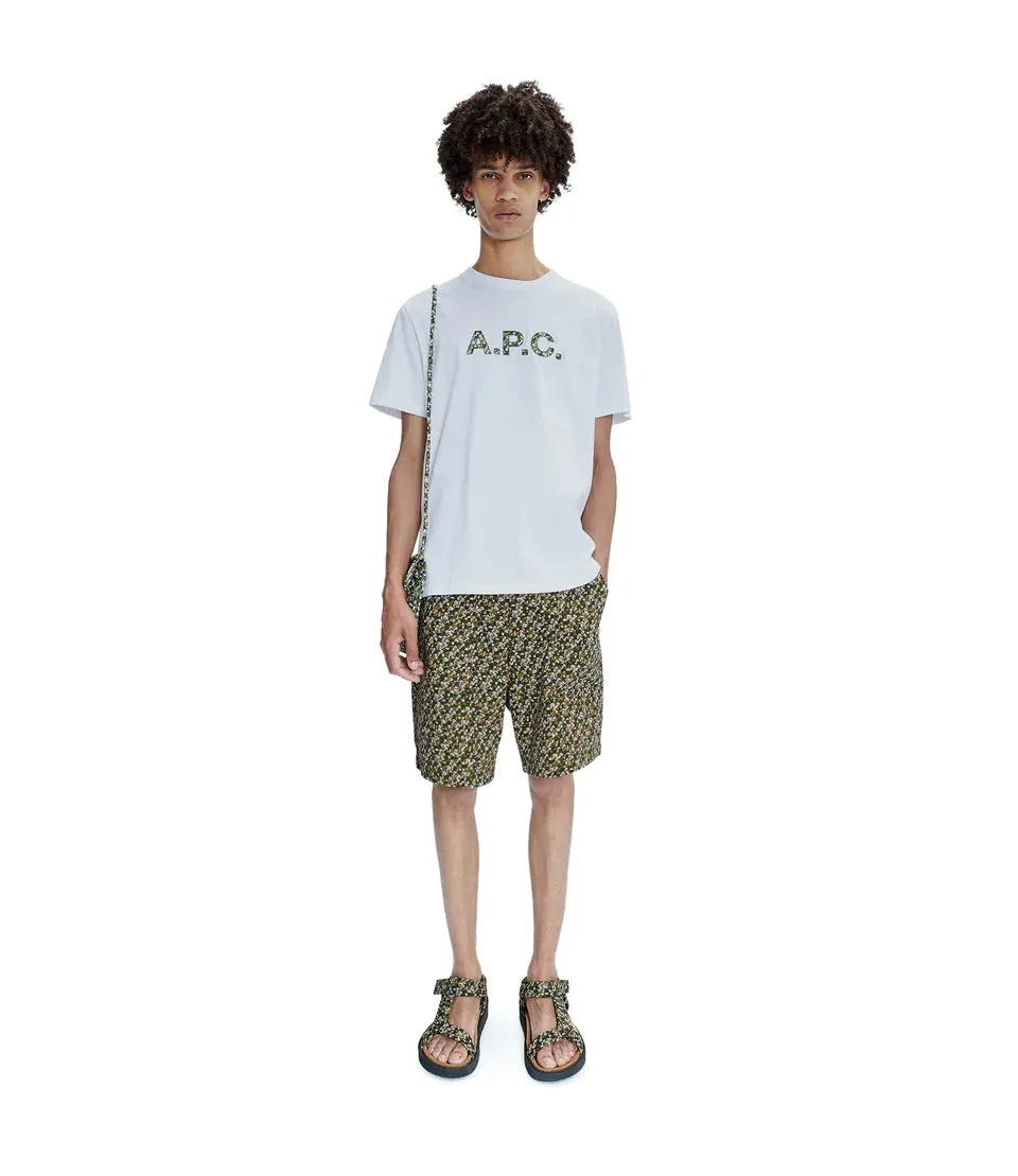 A.P.C x Liberty Short Barry Khaki