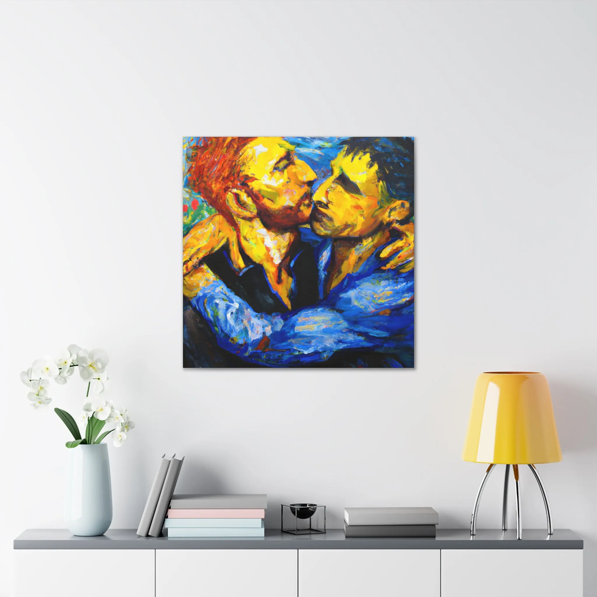 ArtemisiaGalilei - Gay Couple Wall Art