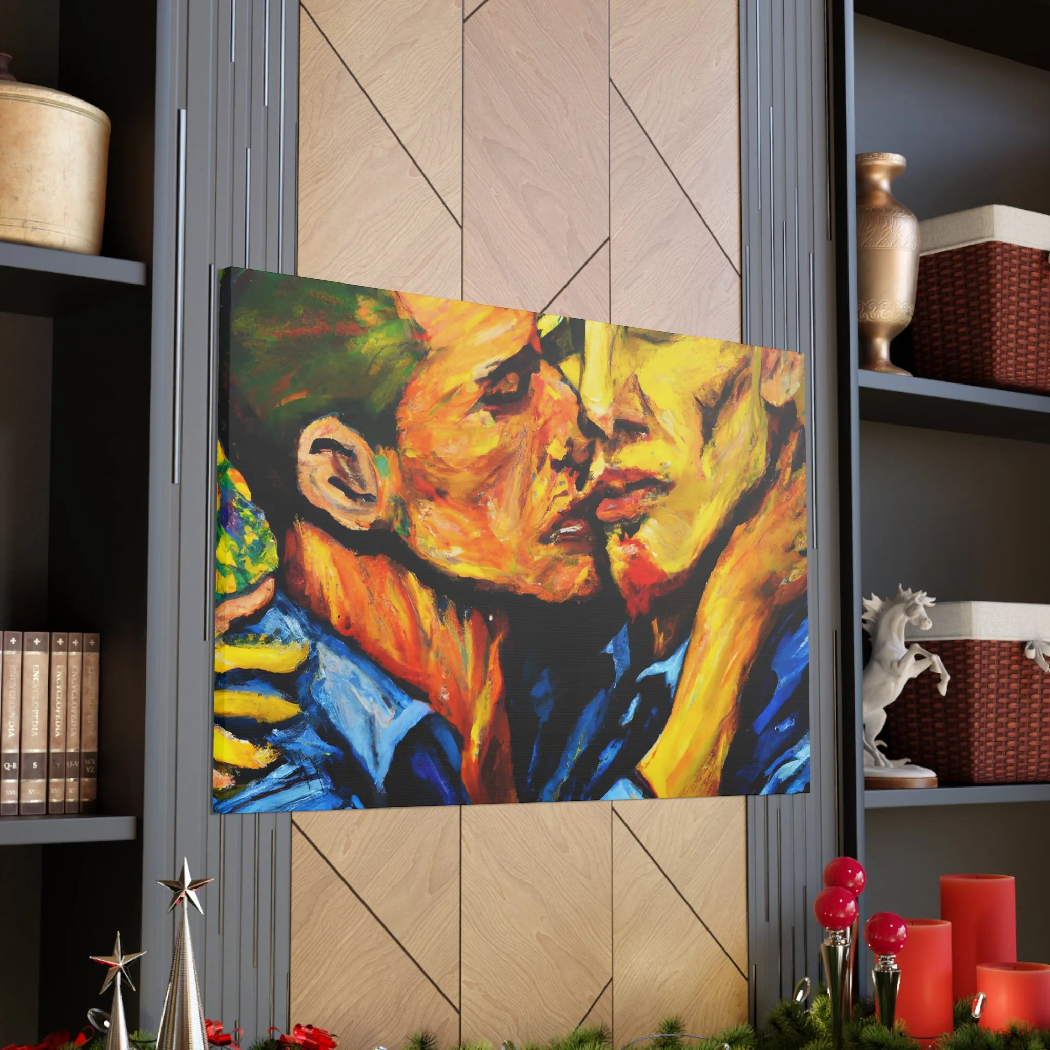 Aurael - Gay Couple Wall Art