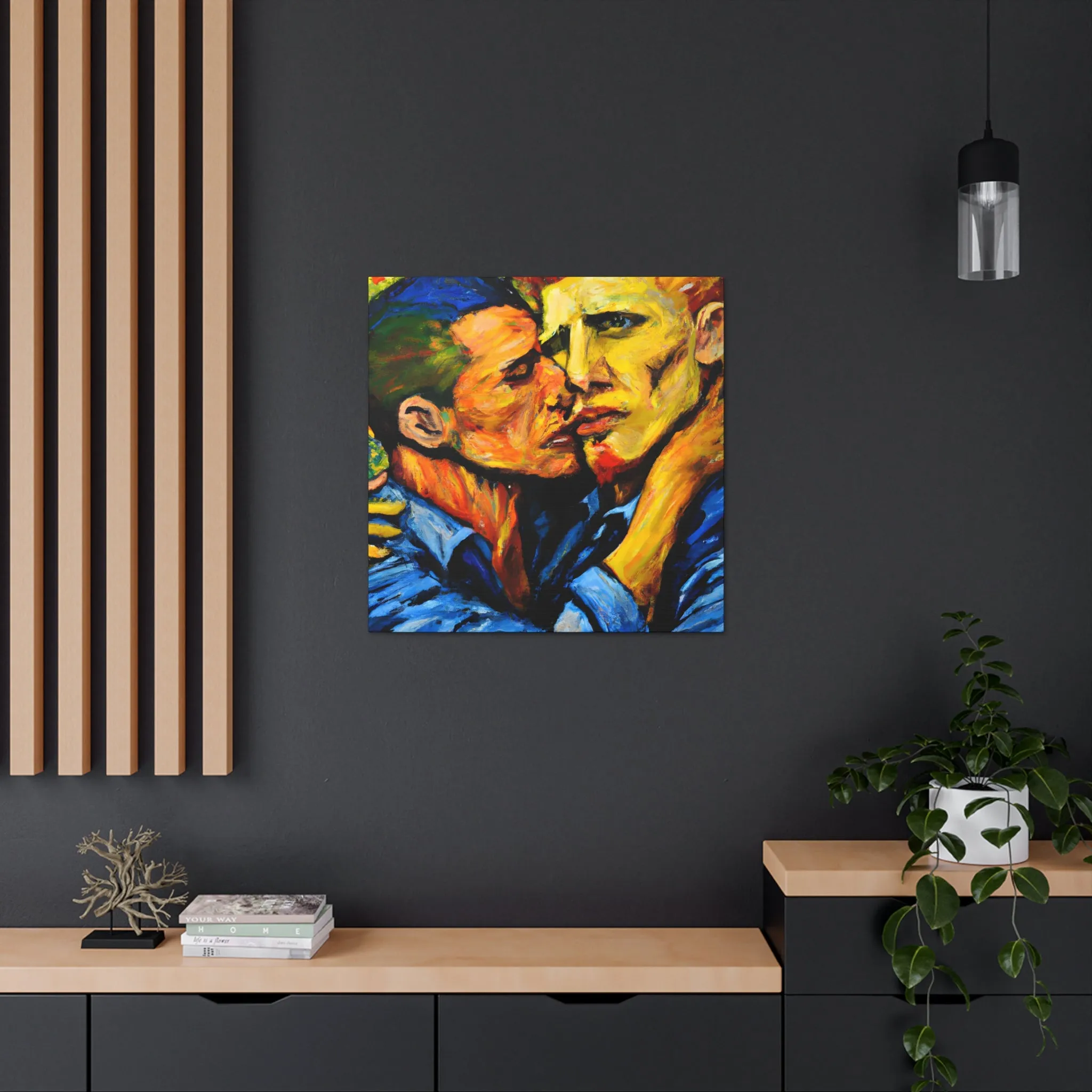 Aurael - Gay Couple Wall Art