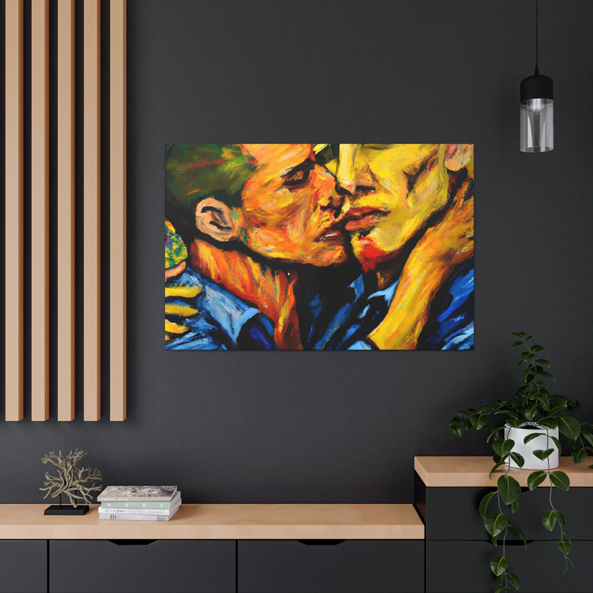 Aurael - Gay Couple Wall Art