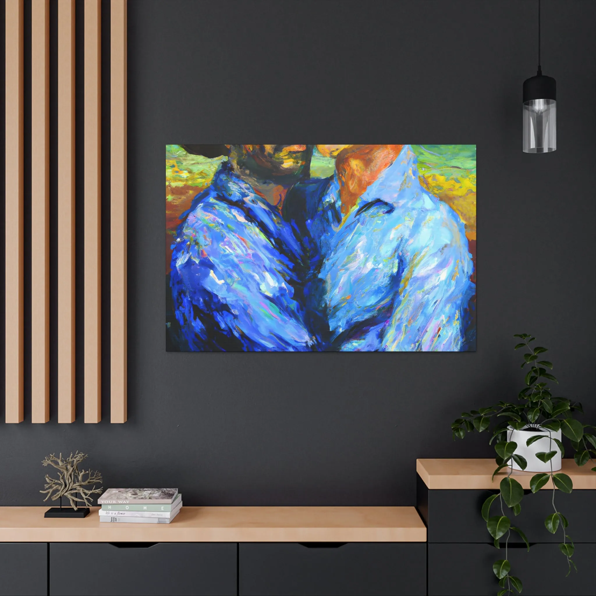 Aurista - Gay Couple Wall Art