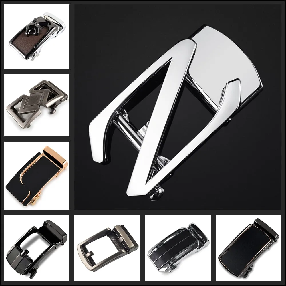 Automatic Belts buckles Men's belt buckle suit belts accessories