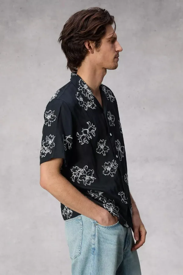 Avery Resort Embroidered Shirt