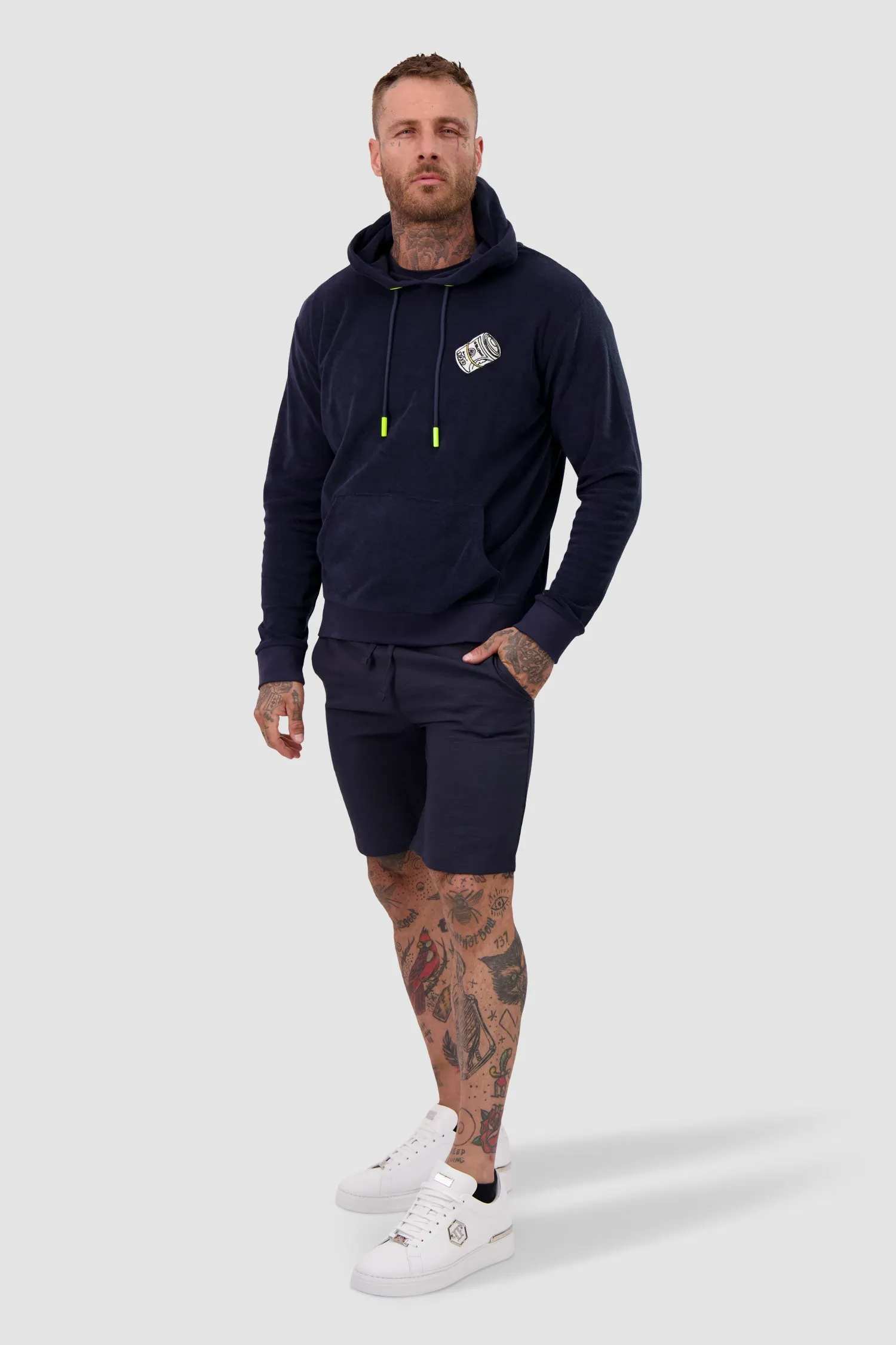 Bain de Mer Navy The Wall Street Hoodie