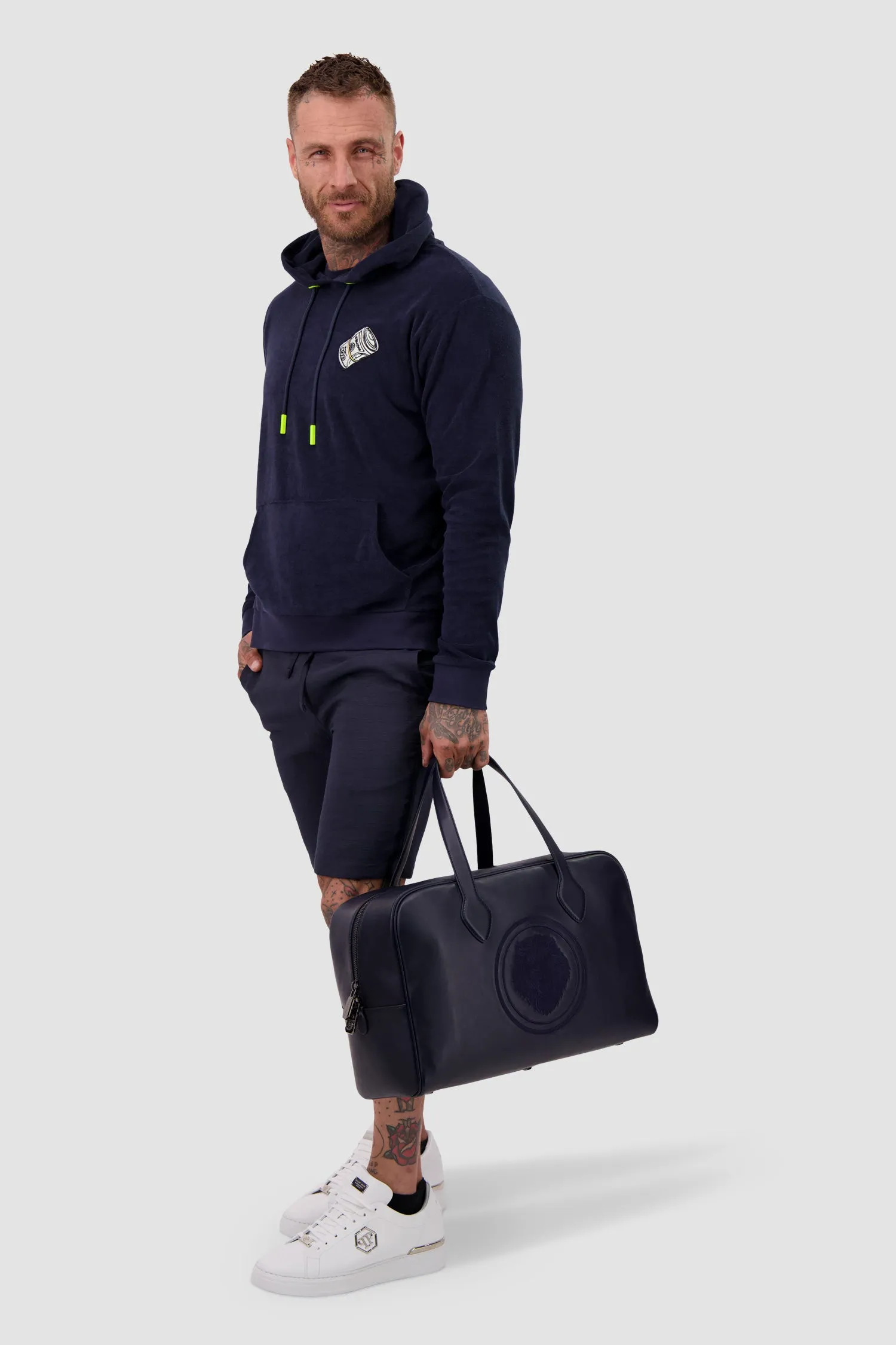 Bain de Mer Navy The Wall Street Hoodie