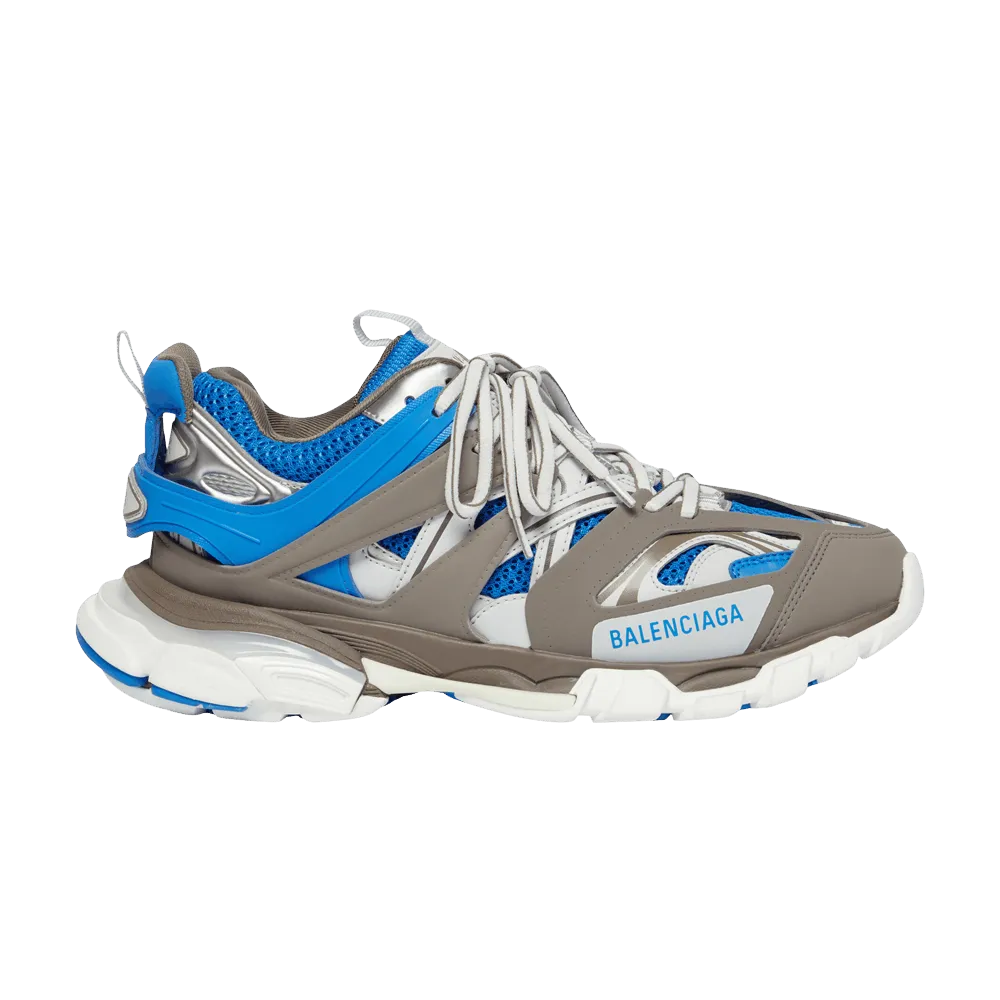 Balenciaga Track LED Sneakers - Light Grey Blue