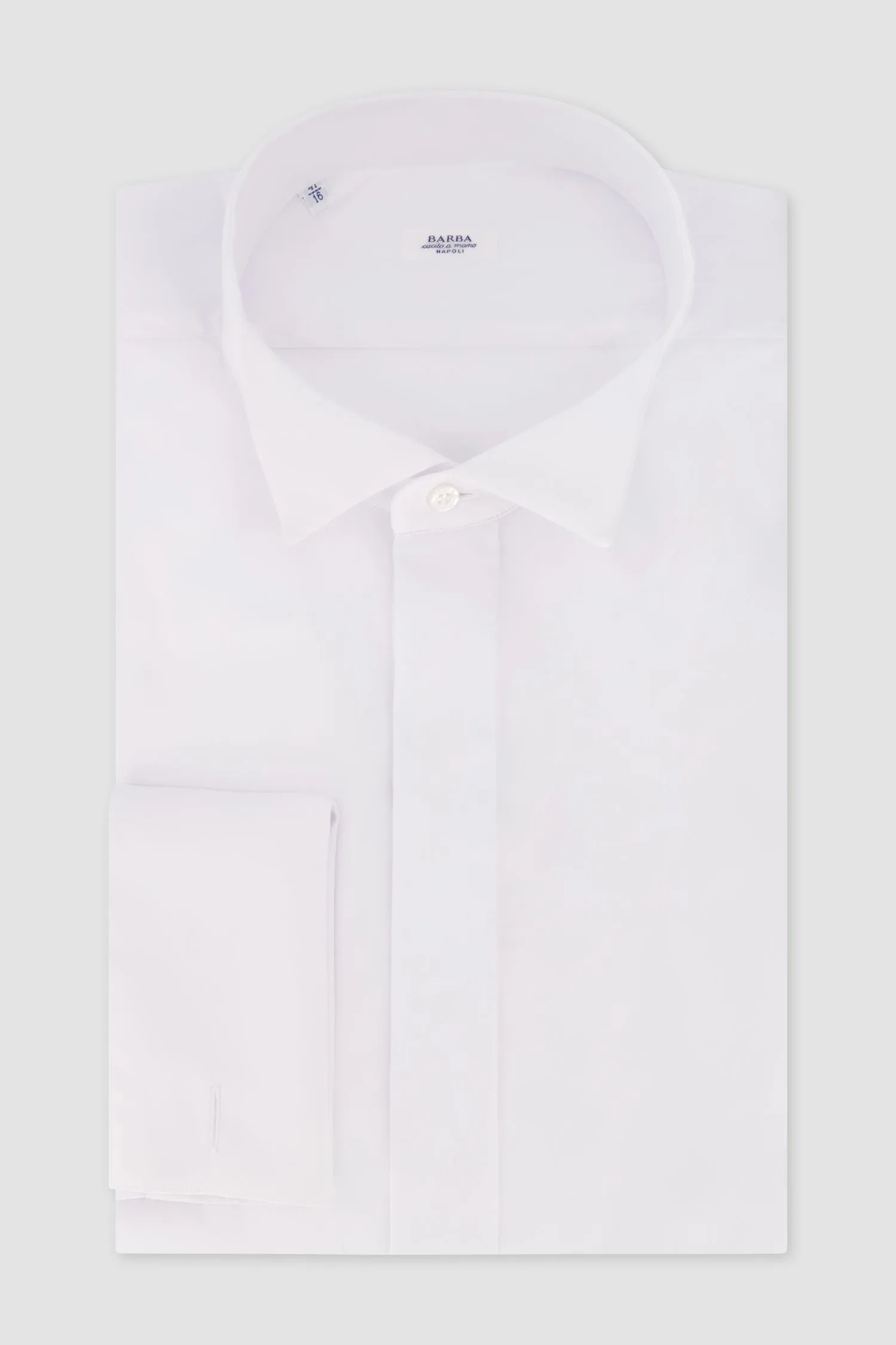 Barba Napoli White Classic Shirt