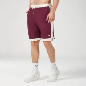 Basketball Shorts 9" - Burgundy