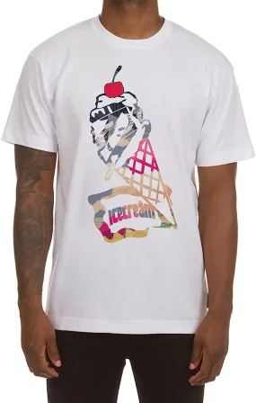 Billionaire Boys Club Ice Cream Clothing Men's Cucumber  Screen Printed T-Shirt