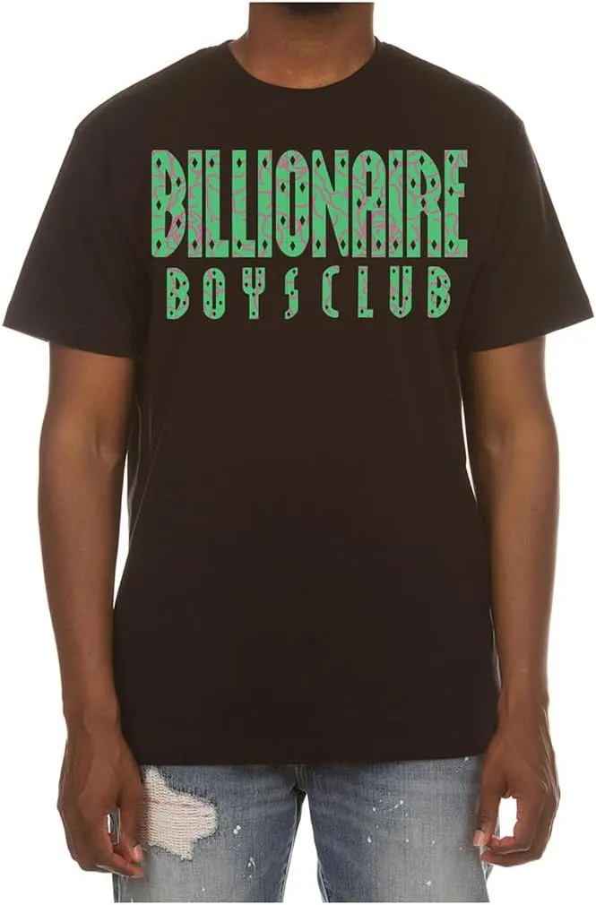 Billionaire Boys Club Men's BB Vitals Screen Printed Short Sleeve Crew Neck T-Shirt