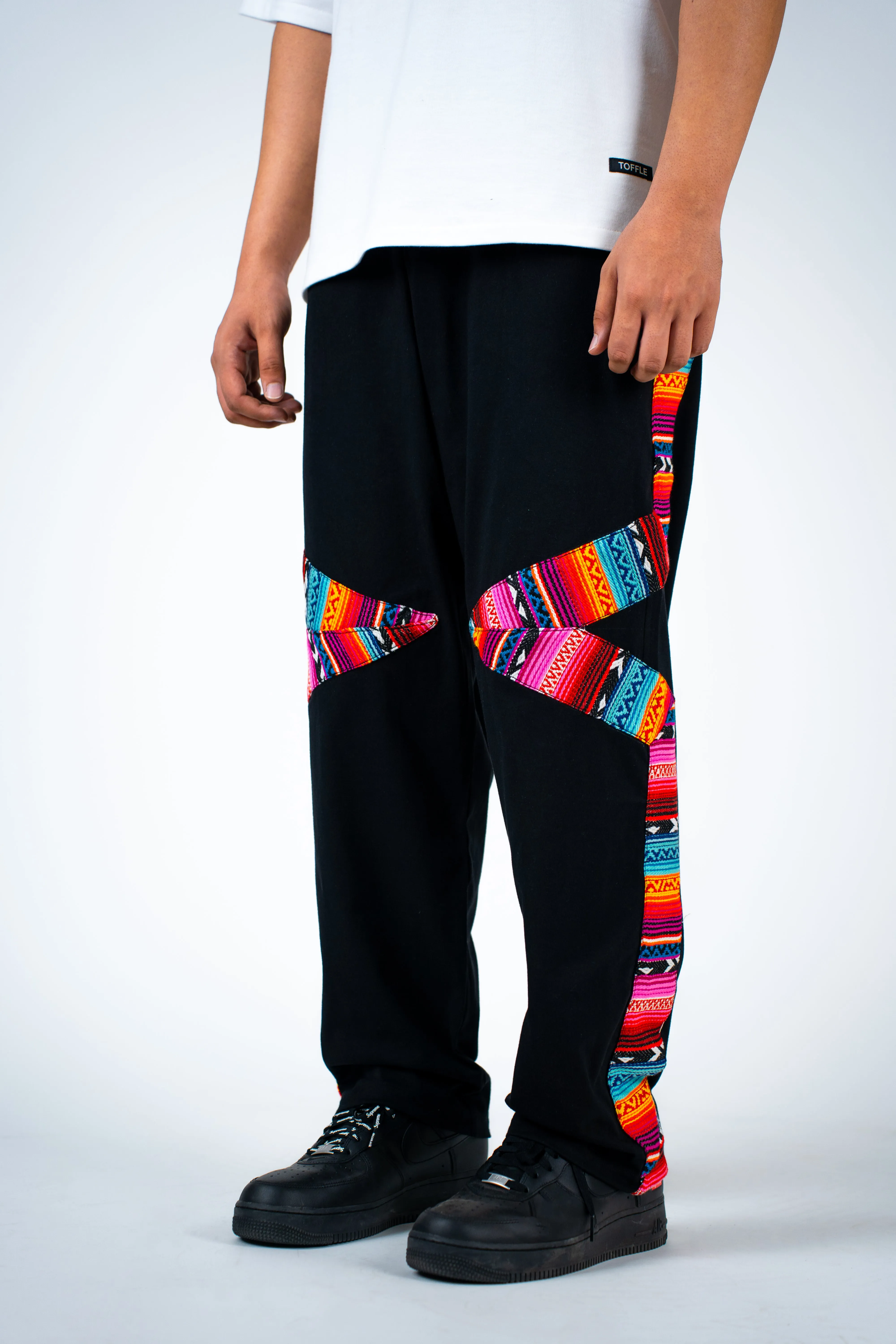 Black Stripe Jogger