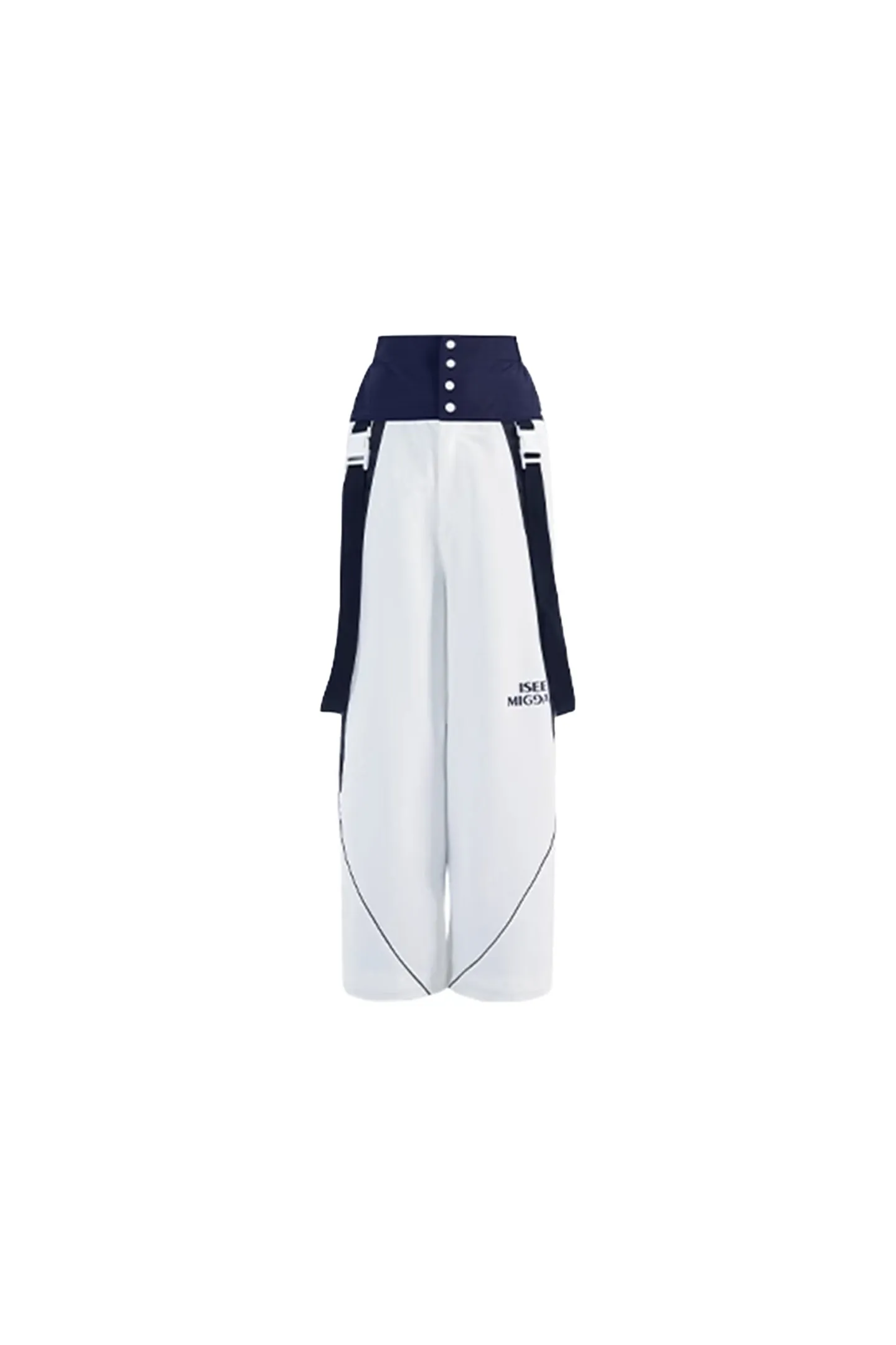 Blue White Sailor Ski Suit