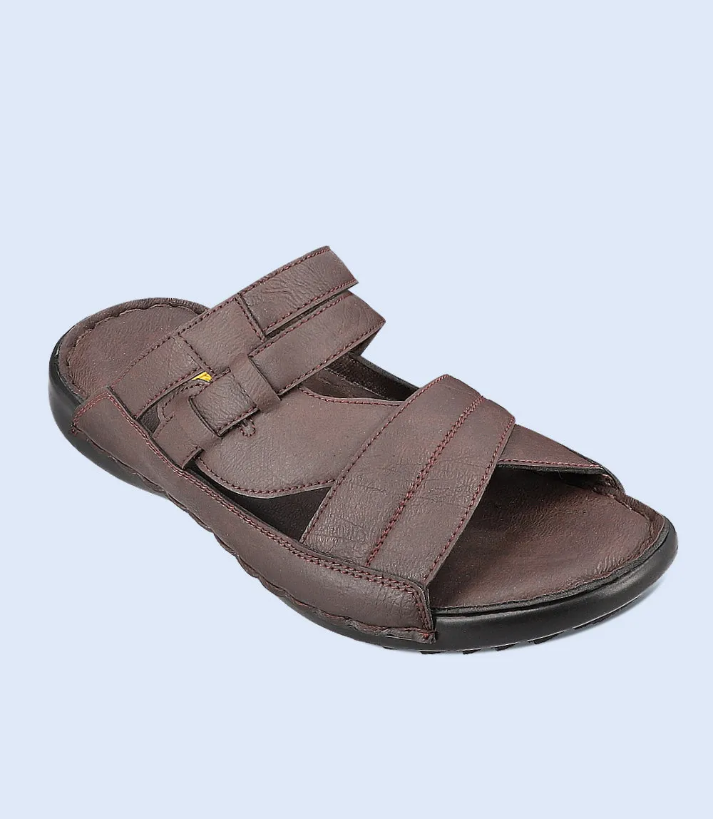 BM4527-BROWN-Men Slipper