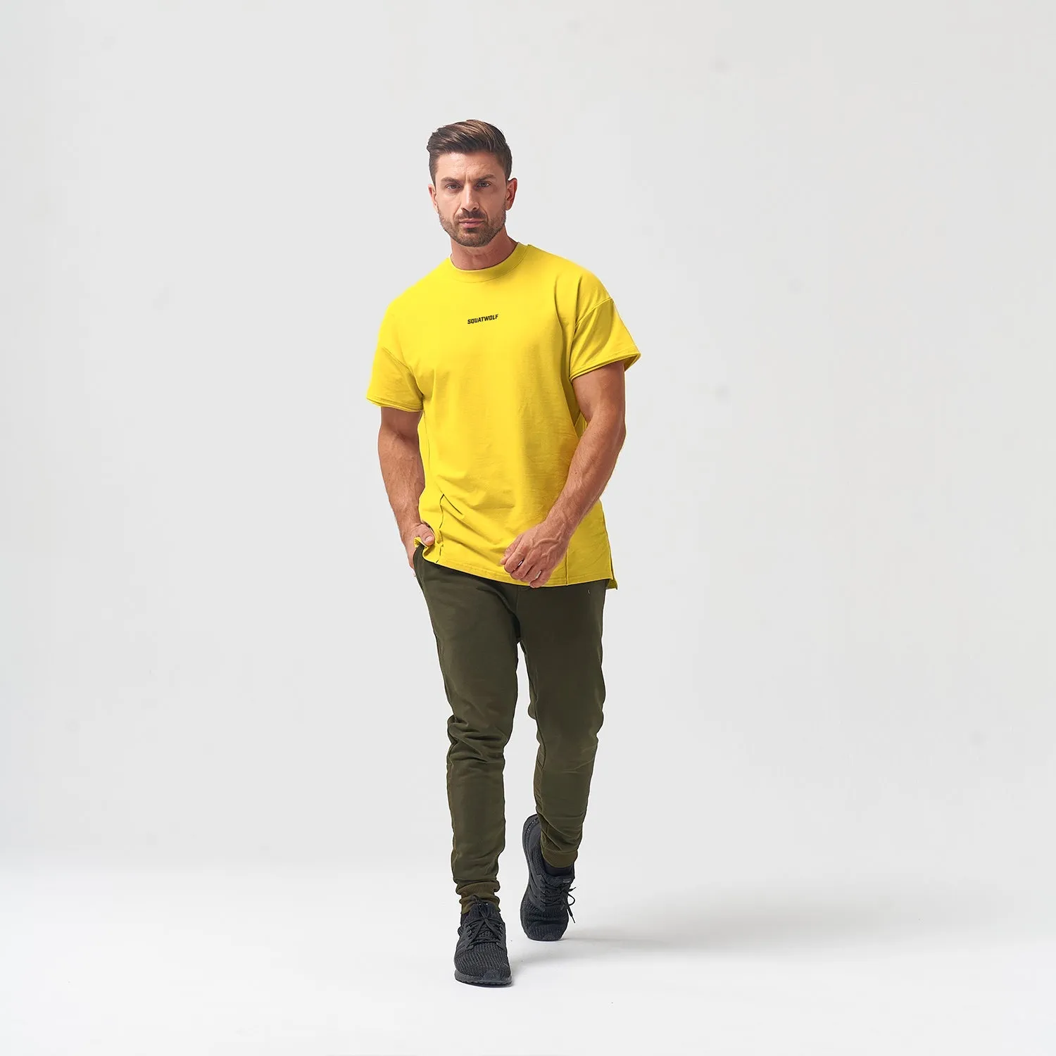 Bodybuilding Tee - Corn Yellow