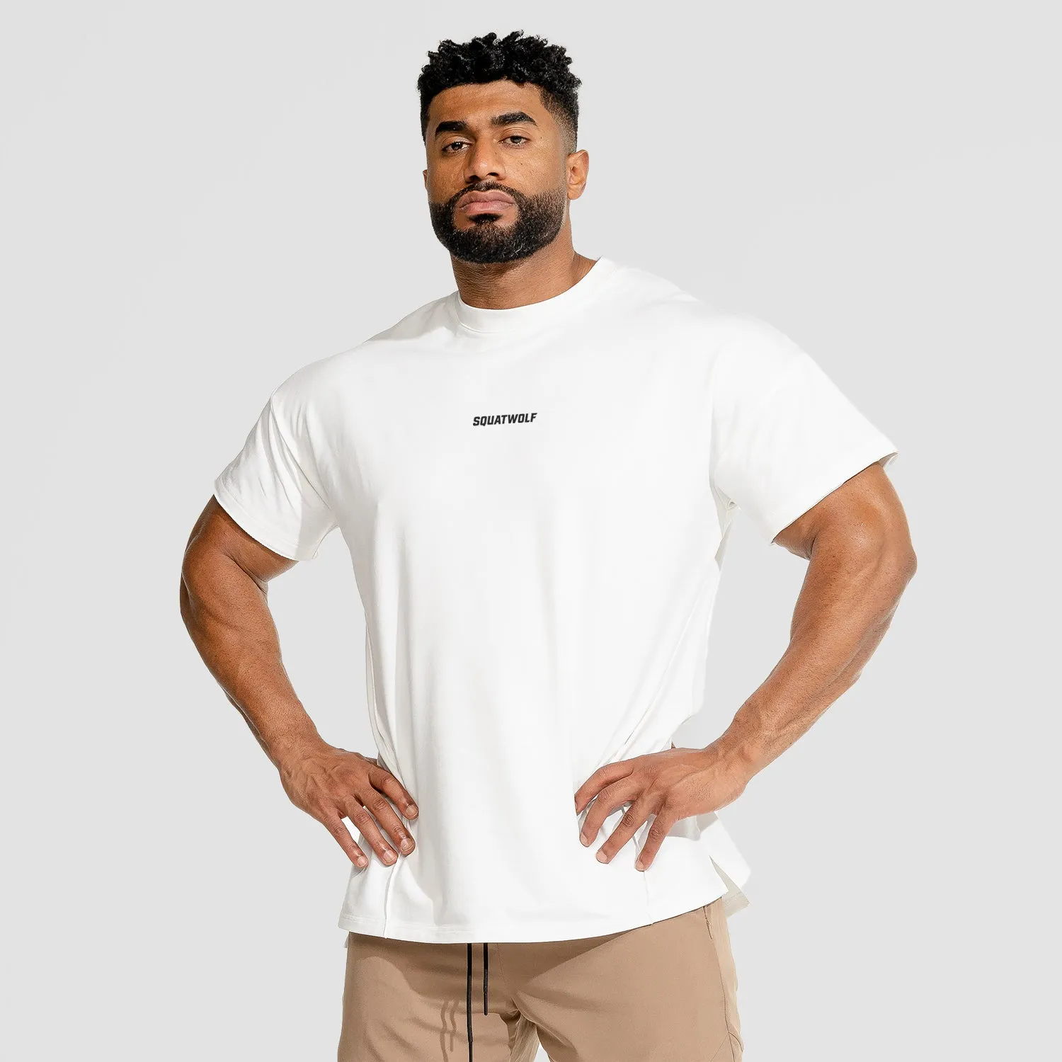 Bodybuilding Tee - White