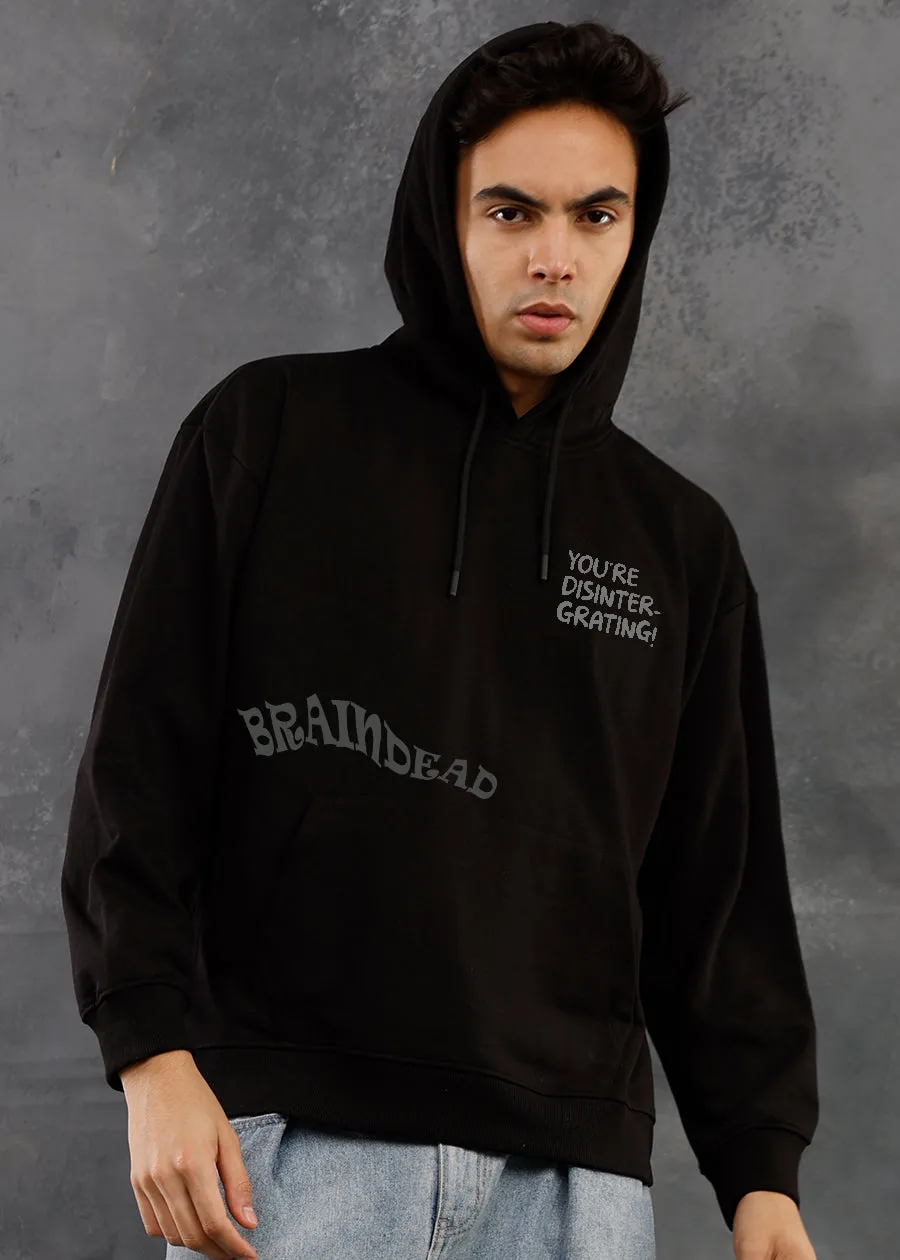 Braindead Men Drop Shoulder Premium Terry Hoodie