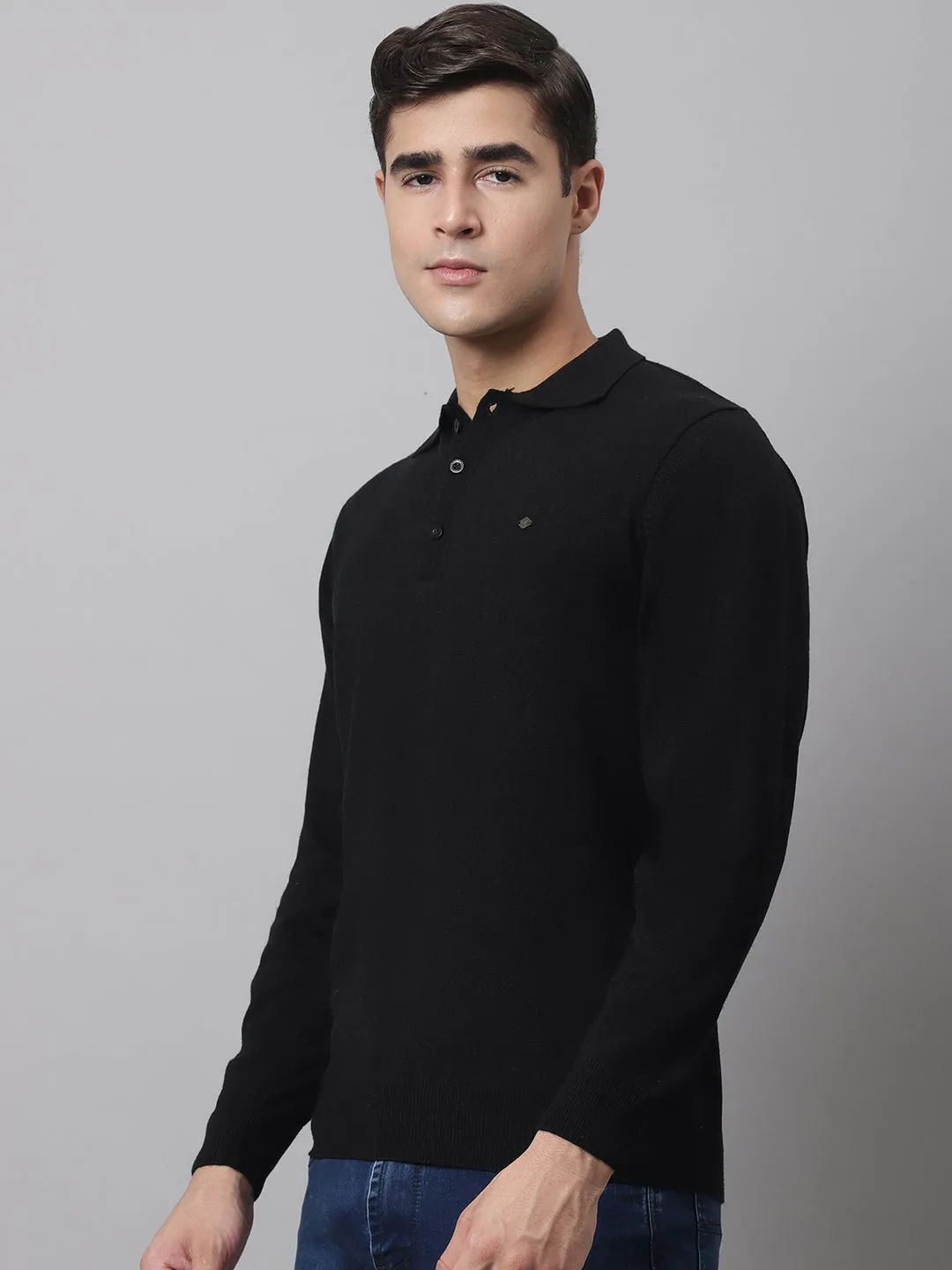 Cantabil  Black Men Sweater