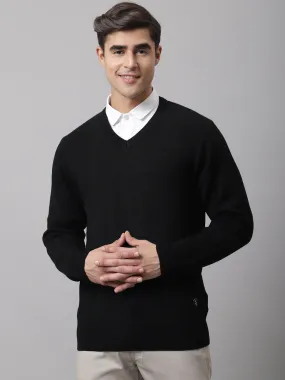 Cantabil  Men Black Sweater