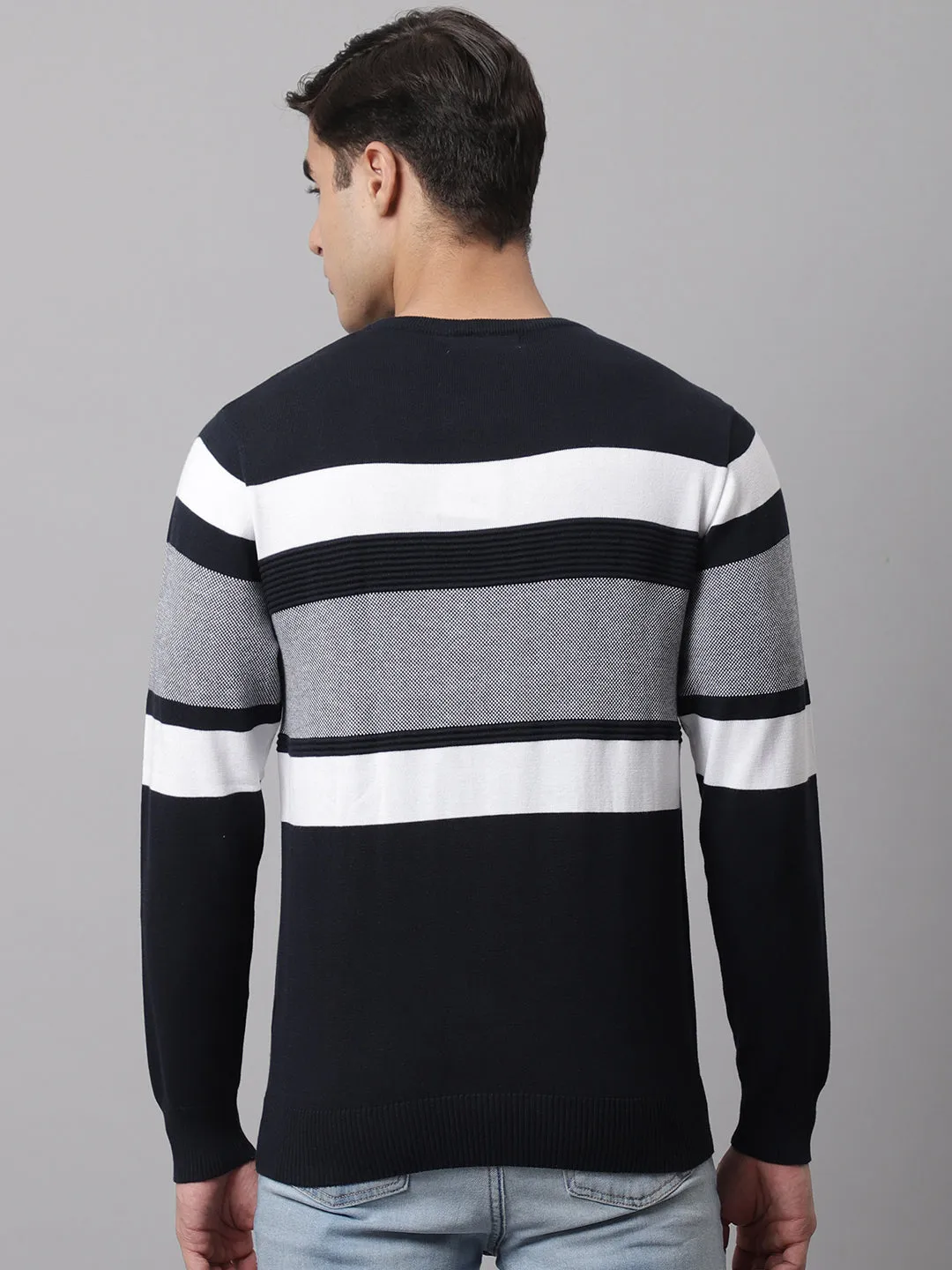 Cantabil  Navy Men Sweater