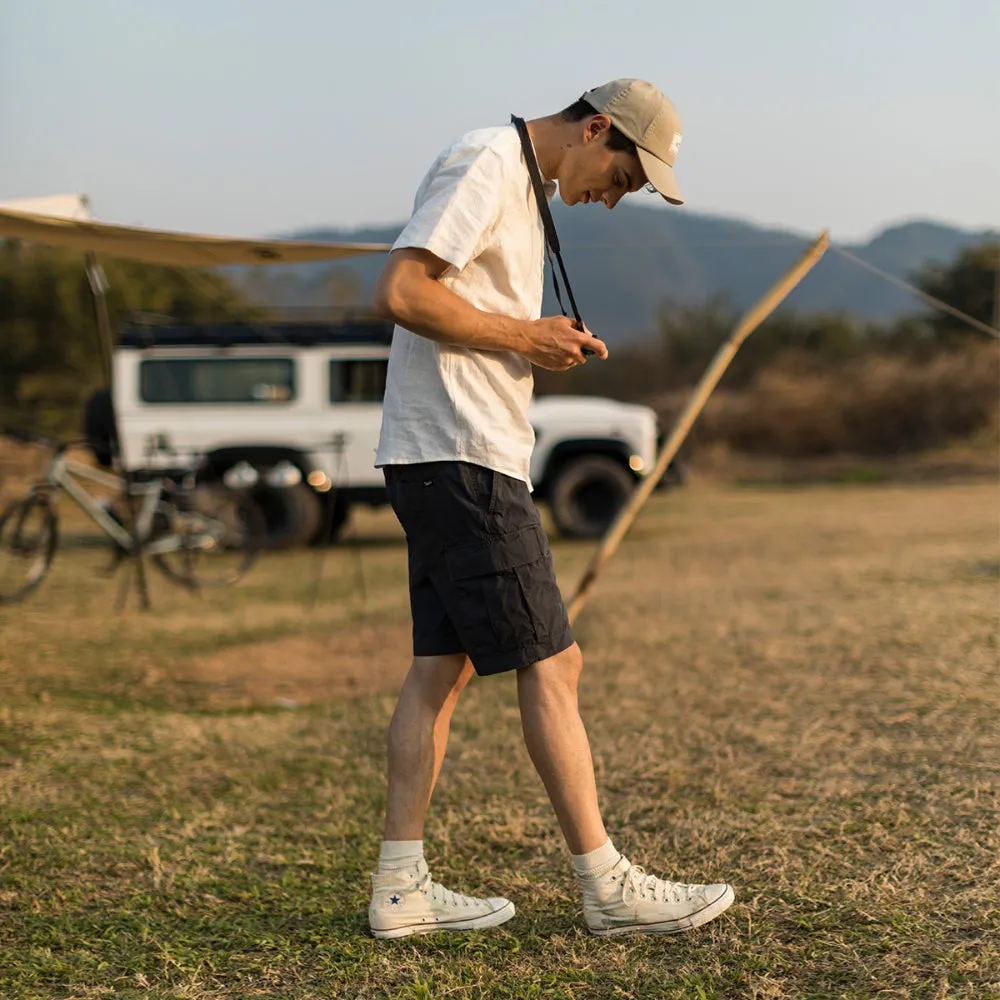 Cargo Shorts Men Loose