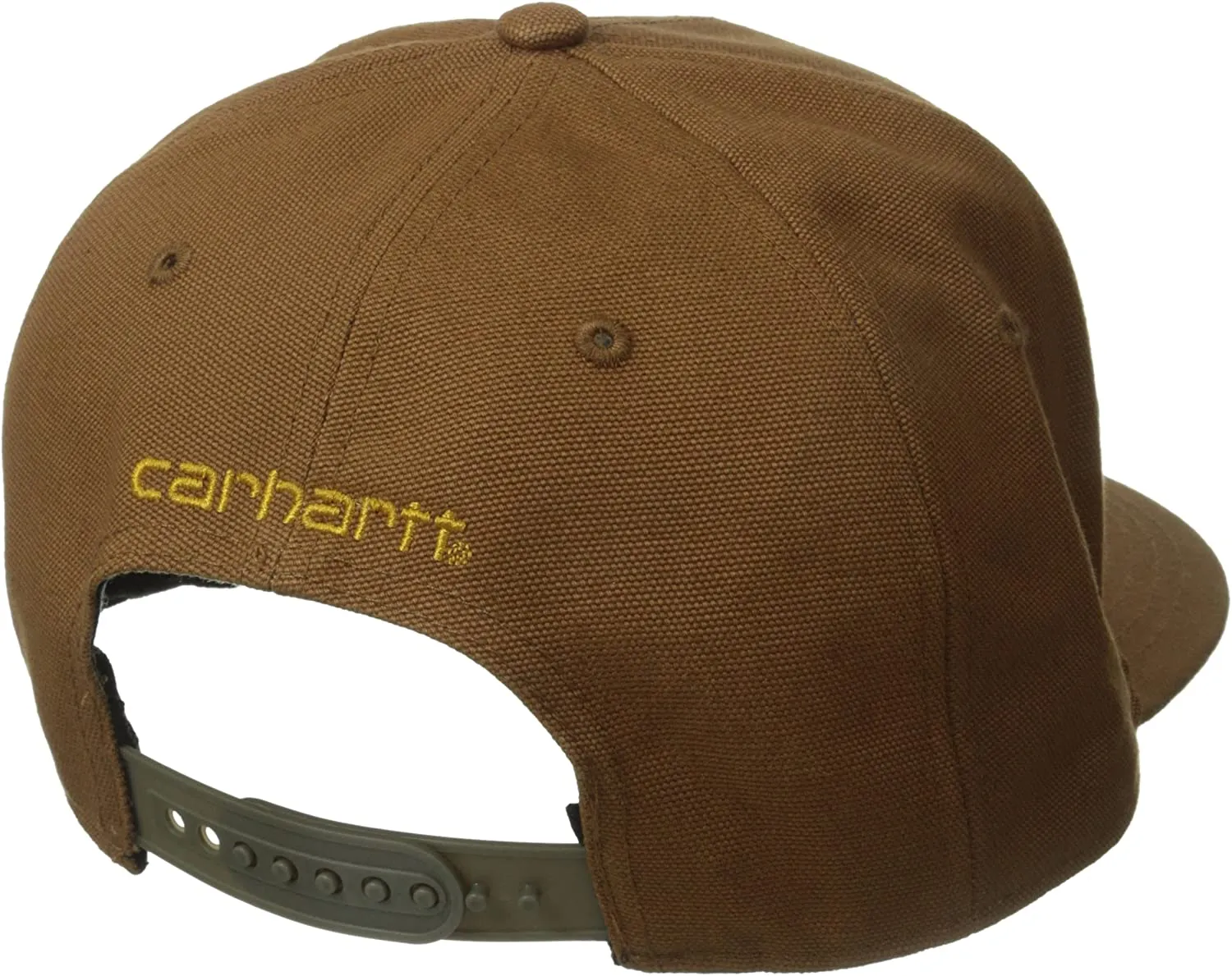 Carhartt Men's Firm Duck Flat Brim Cap