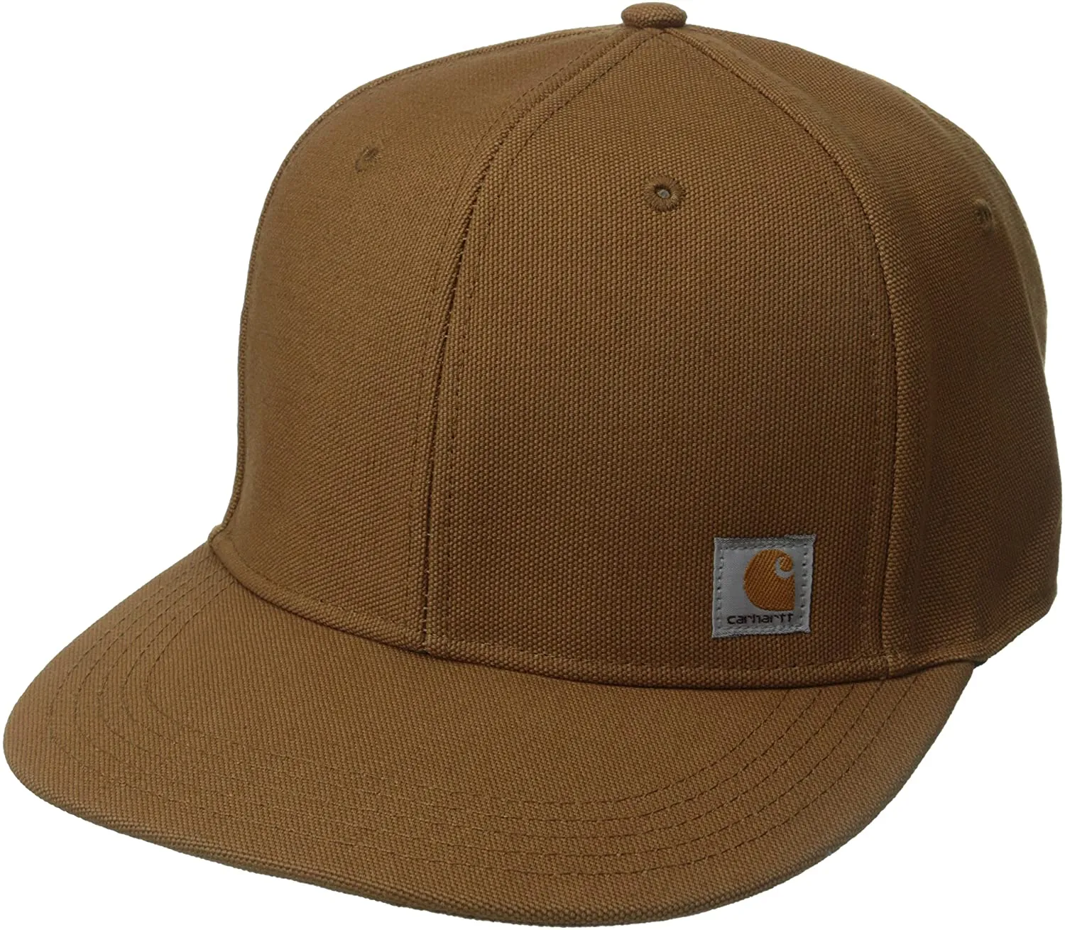 Carhartt Men's Firm Duck Flat Brim Cap