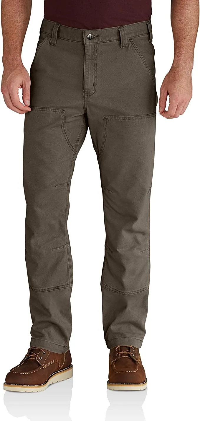 Carhartt Men's Rugged Flex Relaxed Fit Heavyweight Double-Front Utility Logger Jean