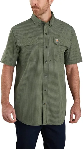 Carhartt Men's Rugged Flex Rigby Short Sleeve Work Shirt