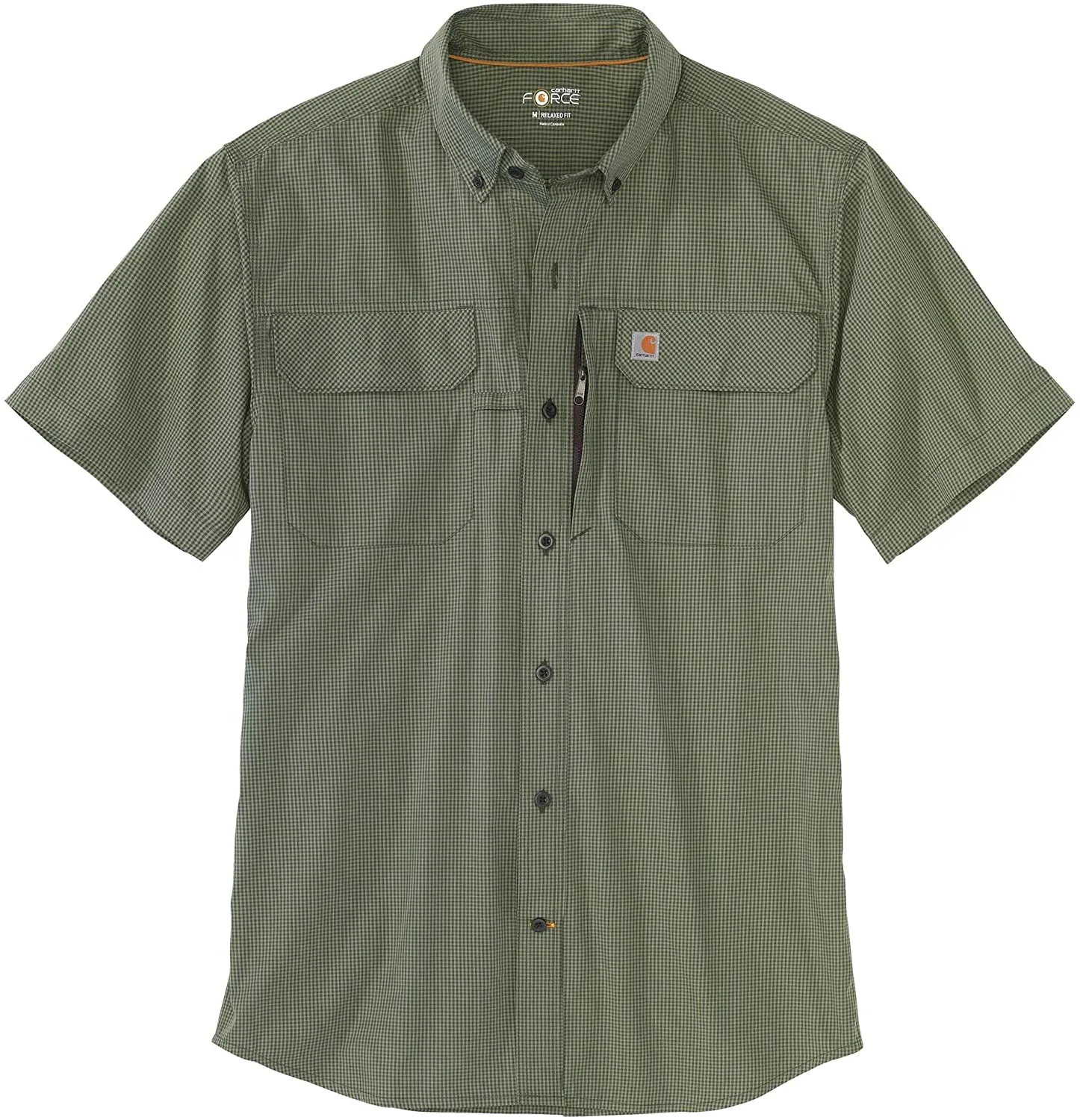 Carhartt Men's Rugged Flex Rigby Short Sleeve Work Shirt