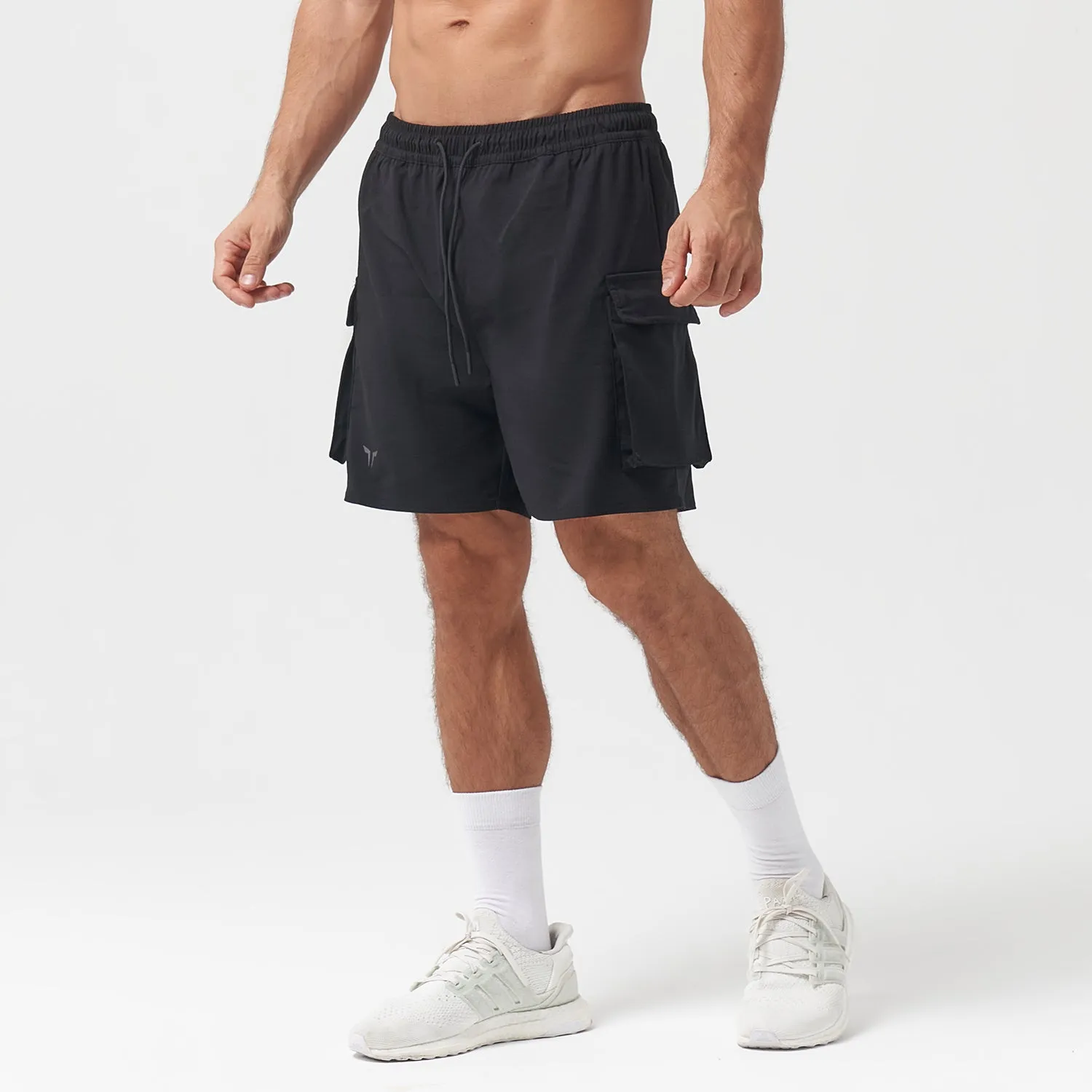 Code 2-in-1 Cargo Shorts - Black