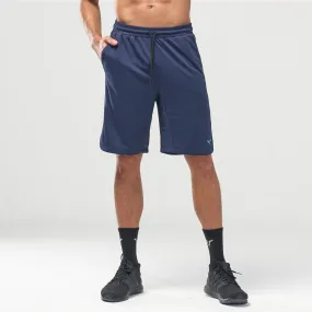 High-Quality Blue Iris Basketball Shorts