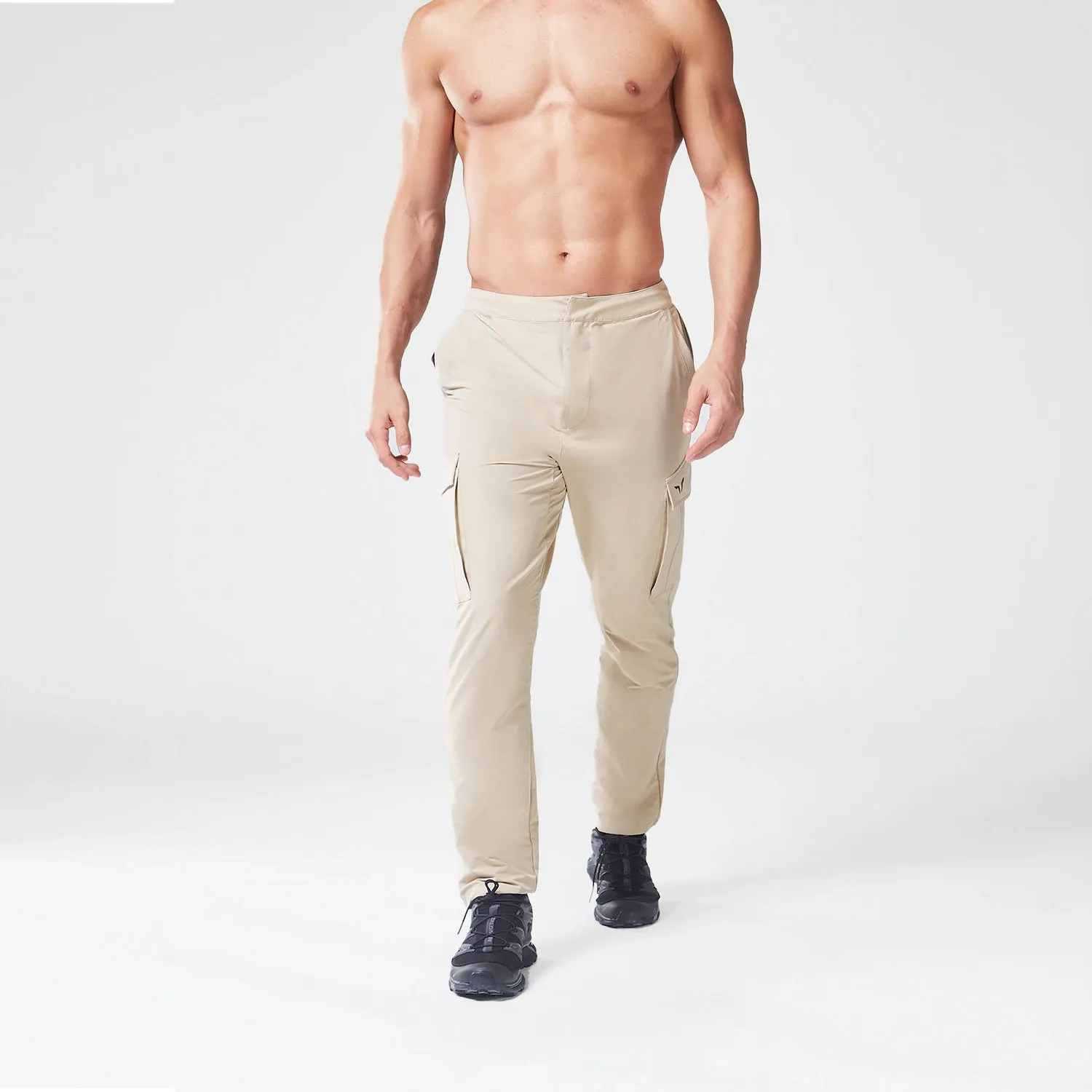 Code Tapered Cargo Pants - Cobblestone