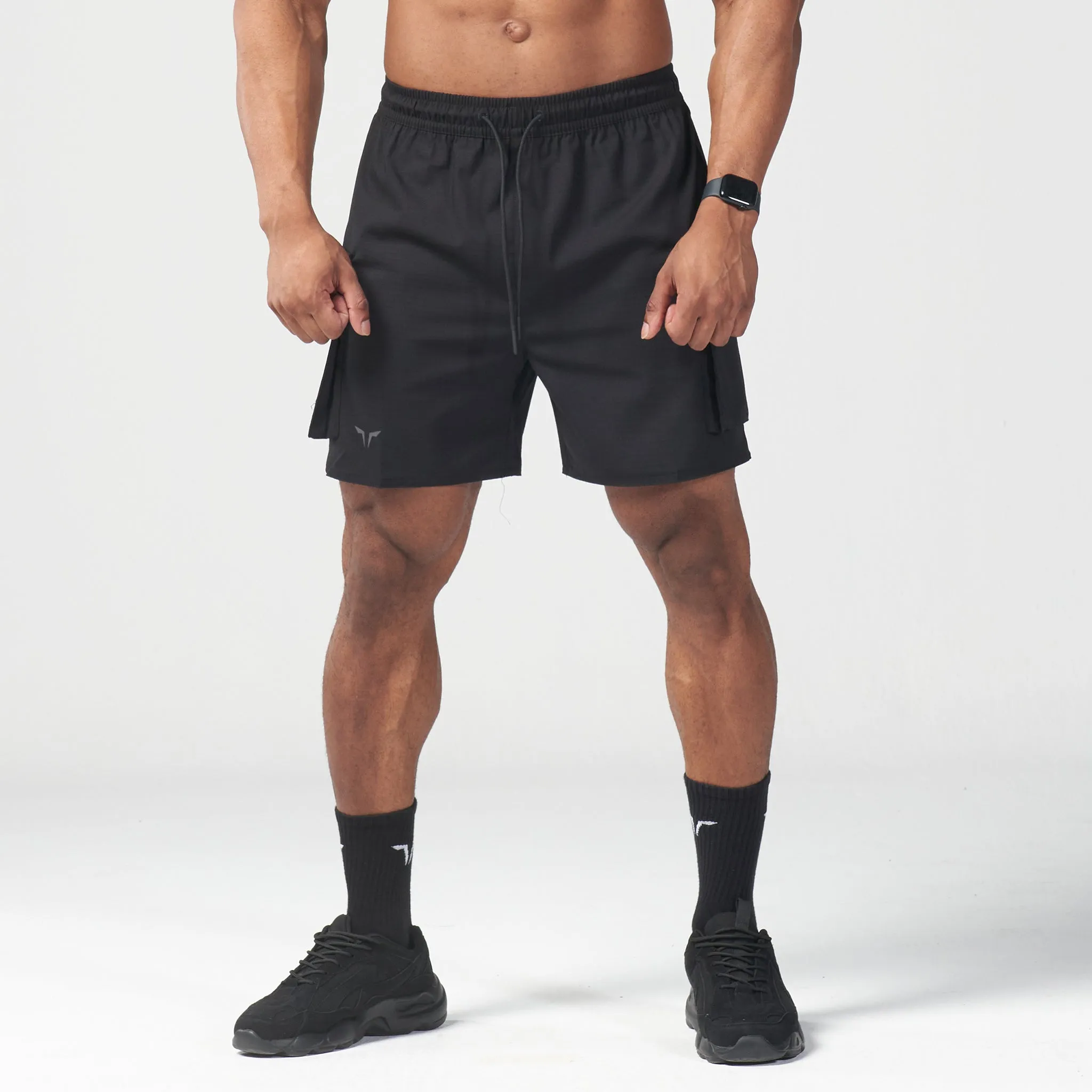 Code Urban Cargo Shorts - Black