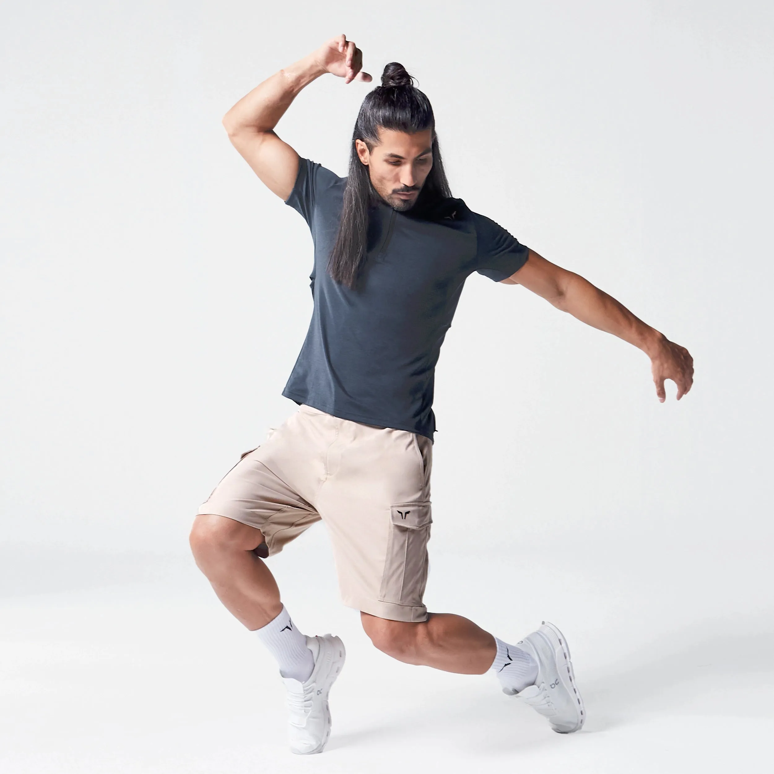 Code Utility Cargo Shorts - Cobblestone