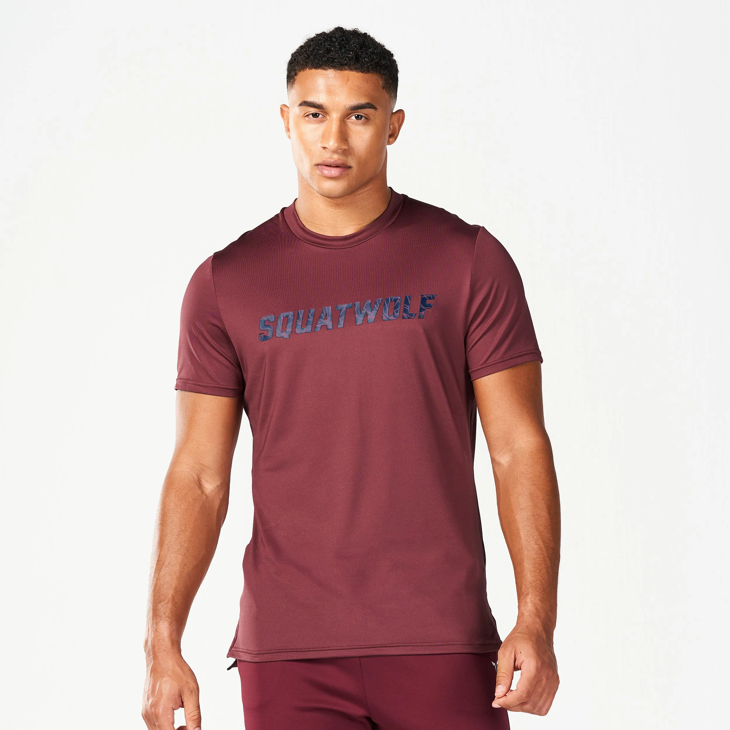 Core Aerotech Muscle Tee - Burgundy