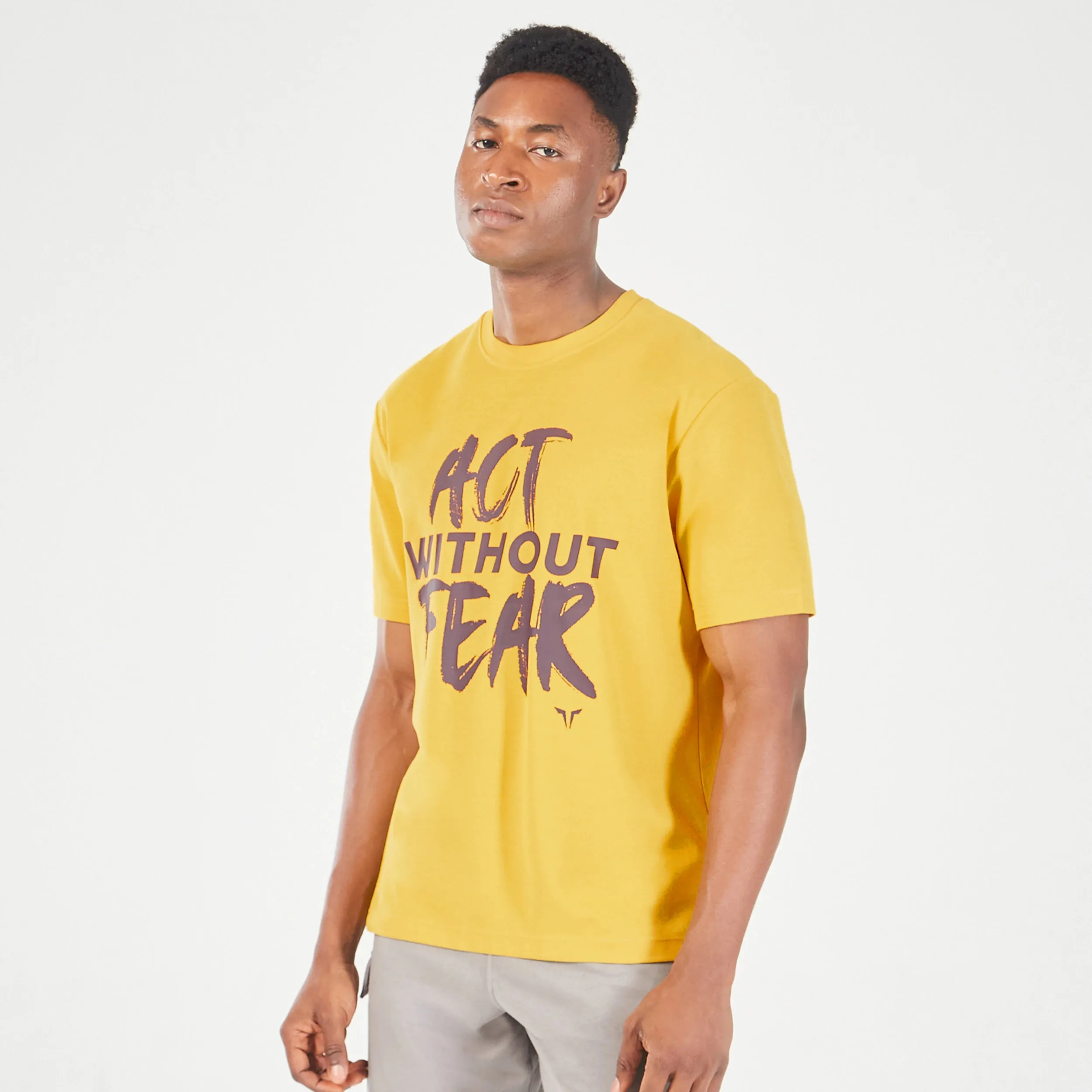 Core Belief Tee - Lemon Curry