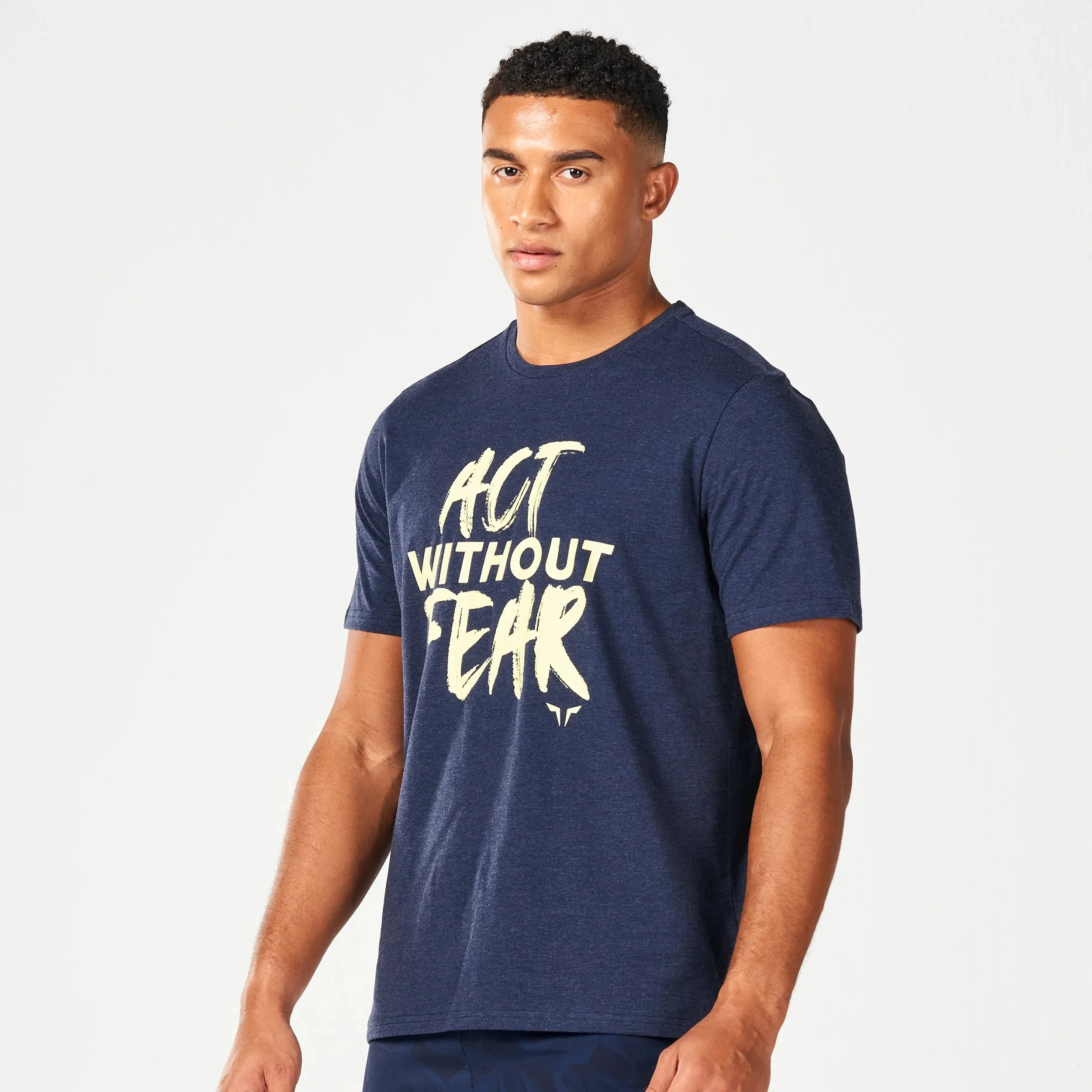 Core Belief Tee V2 - Navy Marl